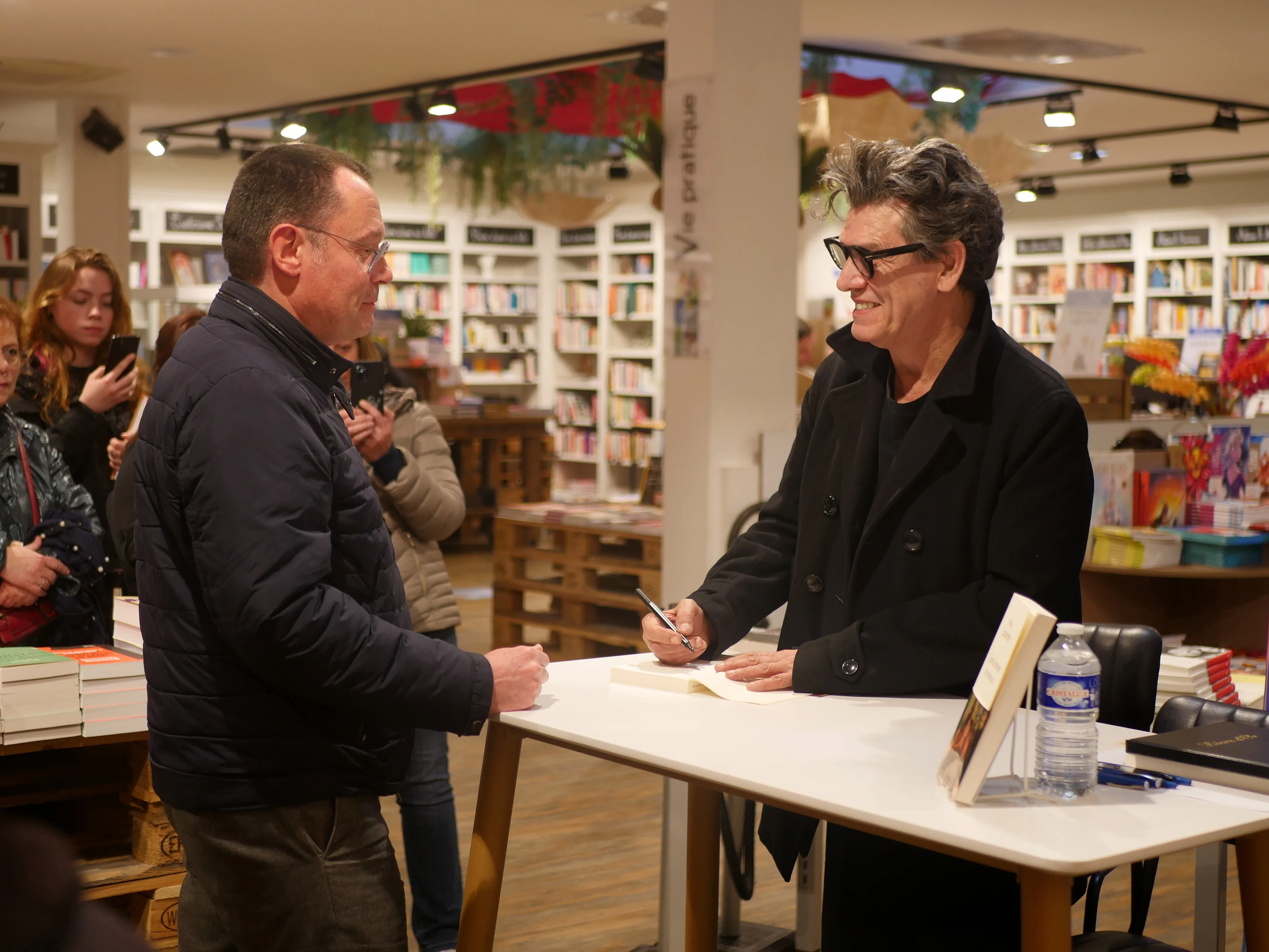 MARC LAVOINE EN DÉDICACE