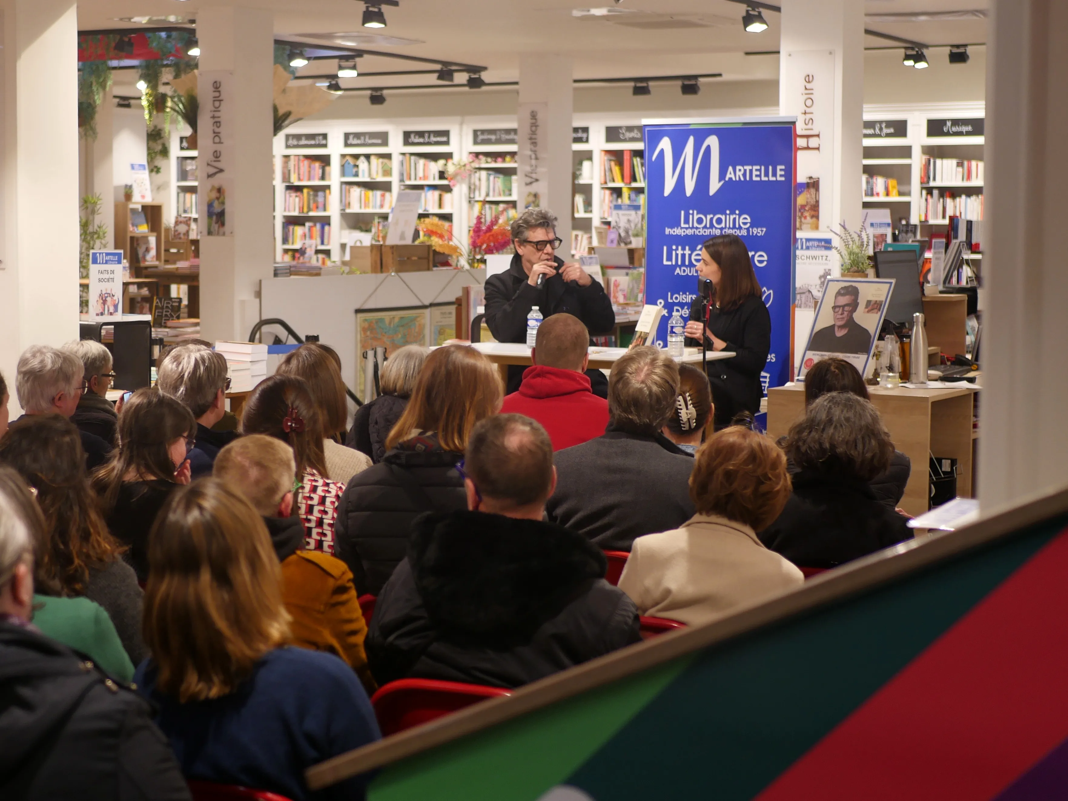 MARC LAVOINE EN DÉDICACE
