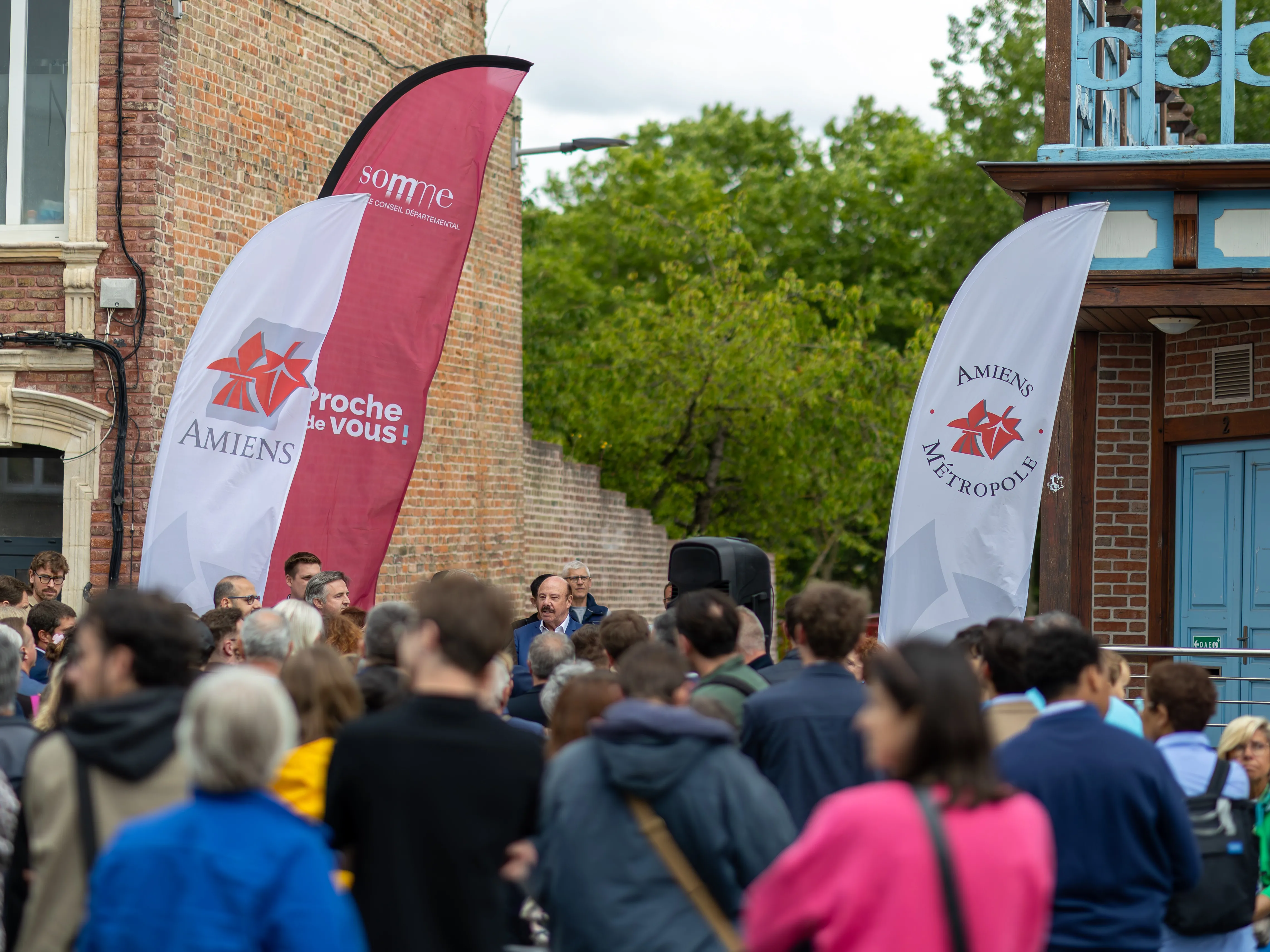 INAUGURATION DE LA PASSERELLE