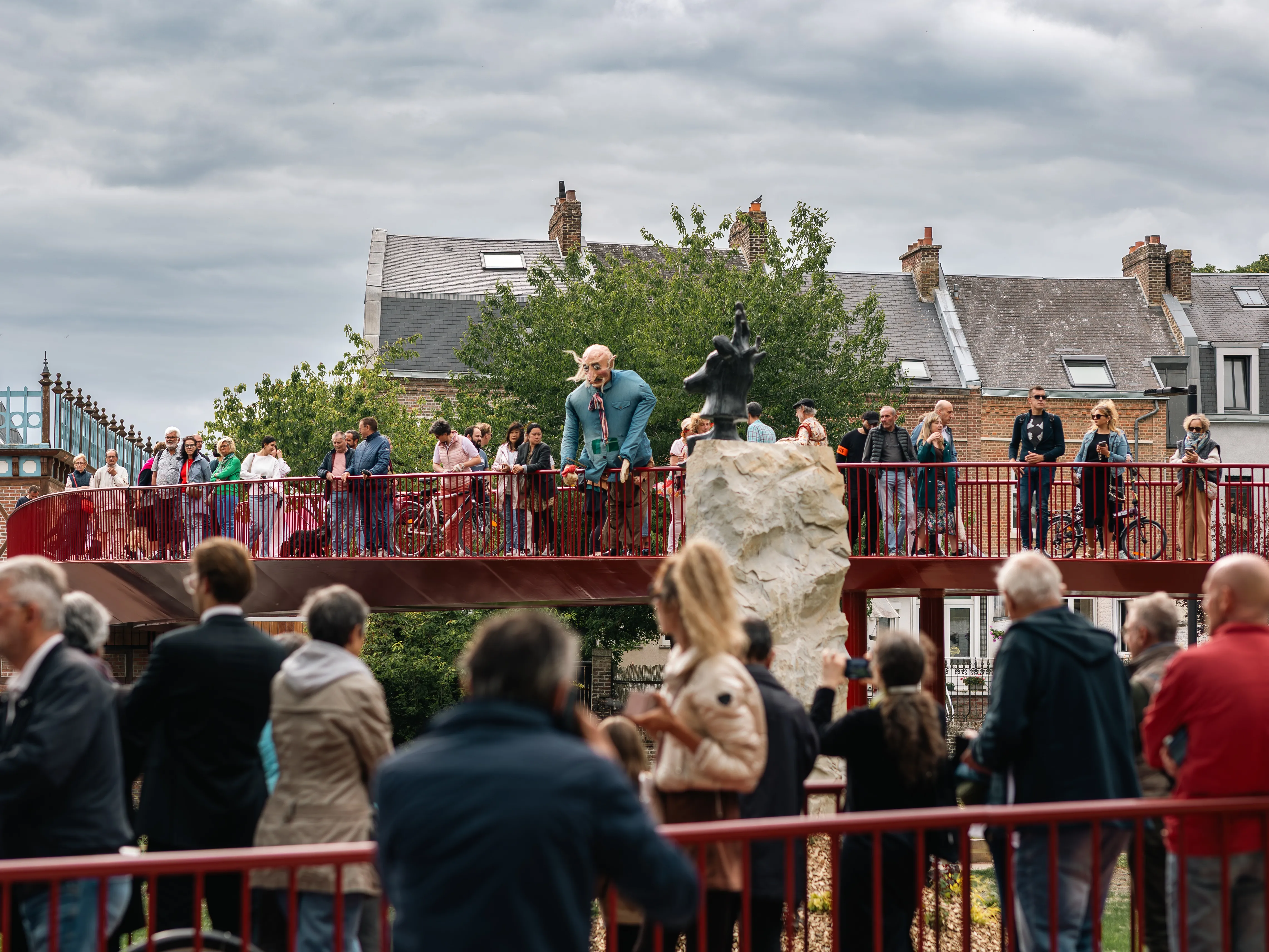 INAUGURATION DE LA PASSERELLE