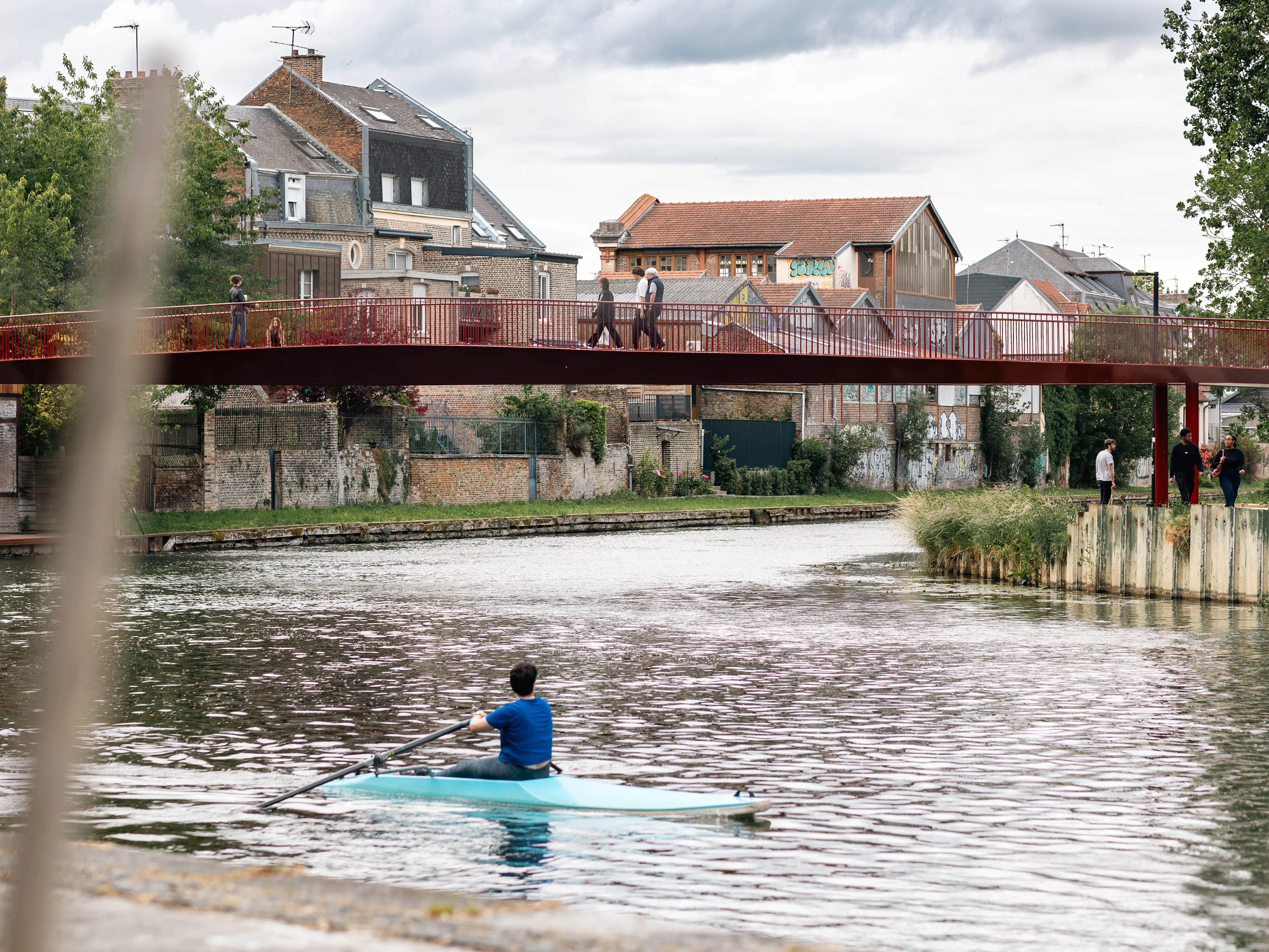INAUGURATION DE LA PASSERELLE