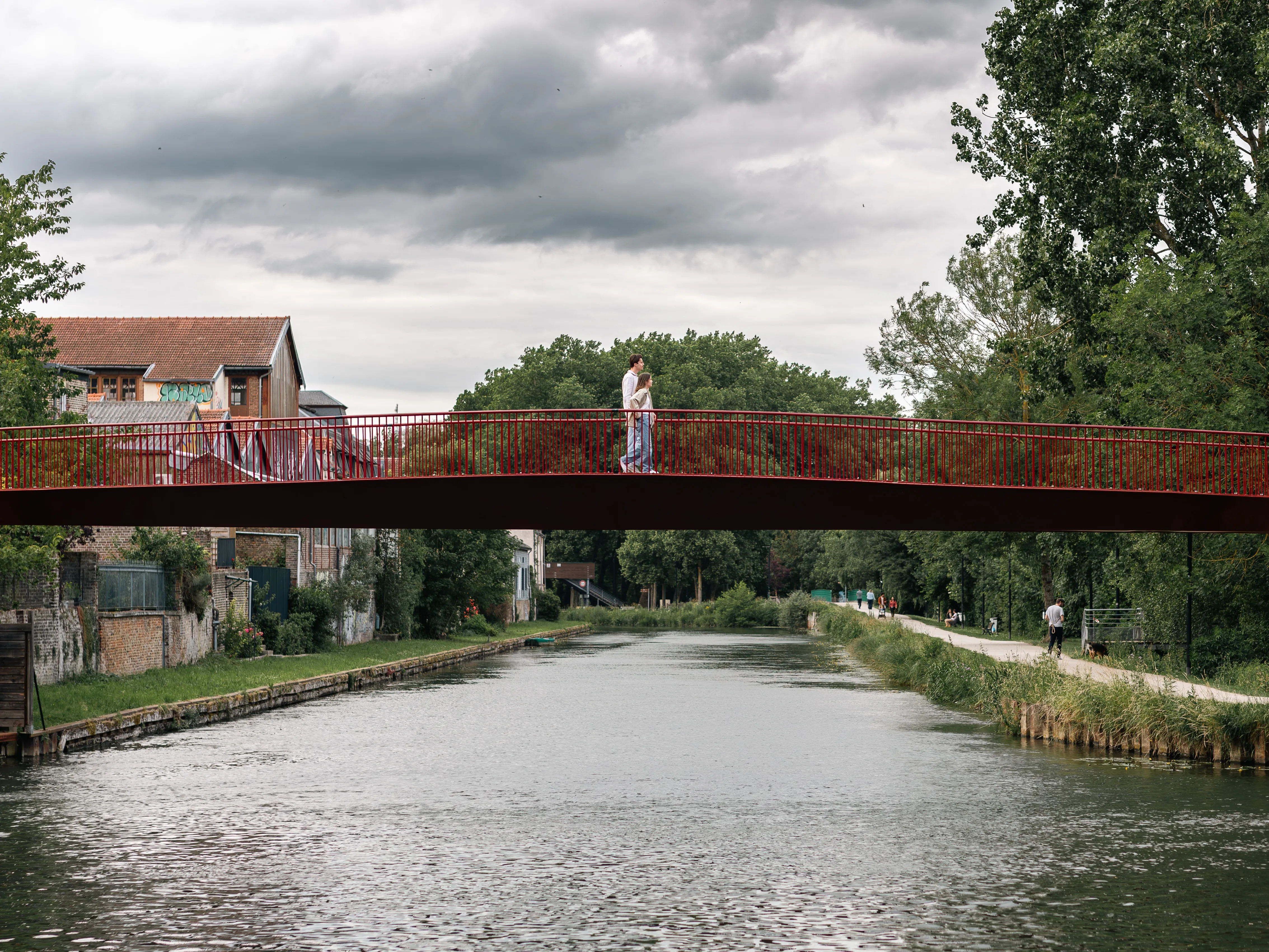 INAUGURATION DE LA PASSERELLE