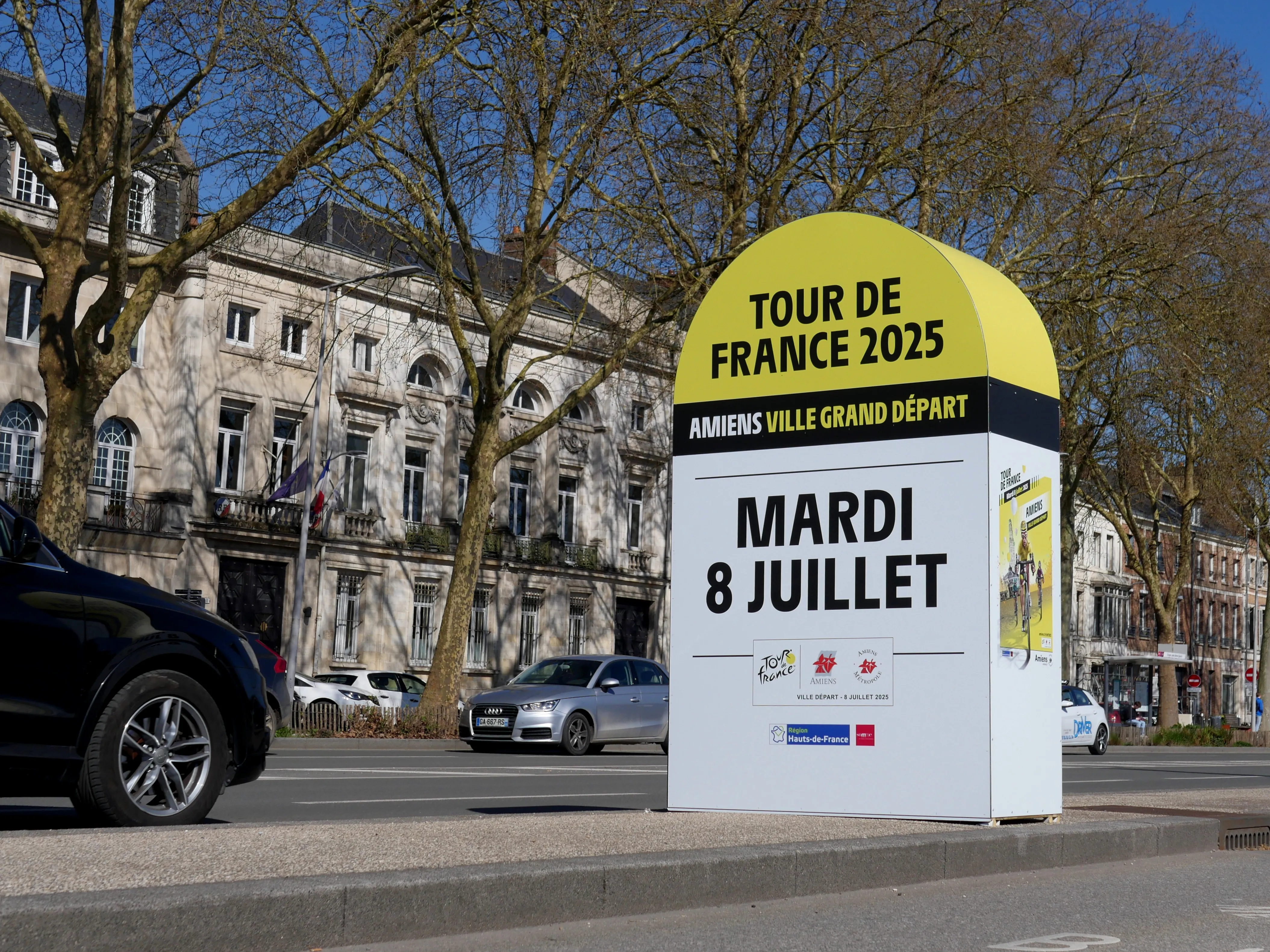 LE TOUR DE FRANCE À AMIENS