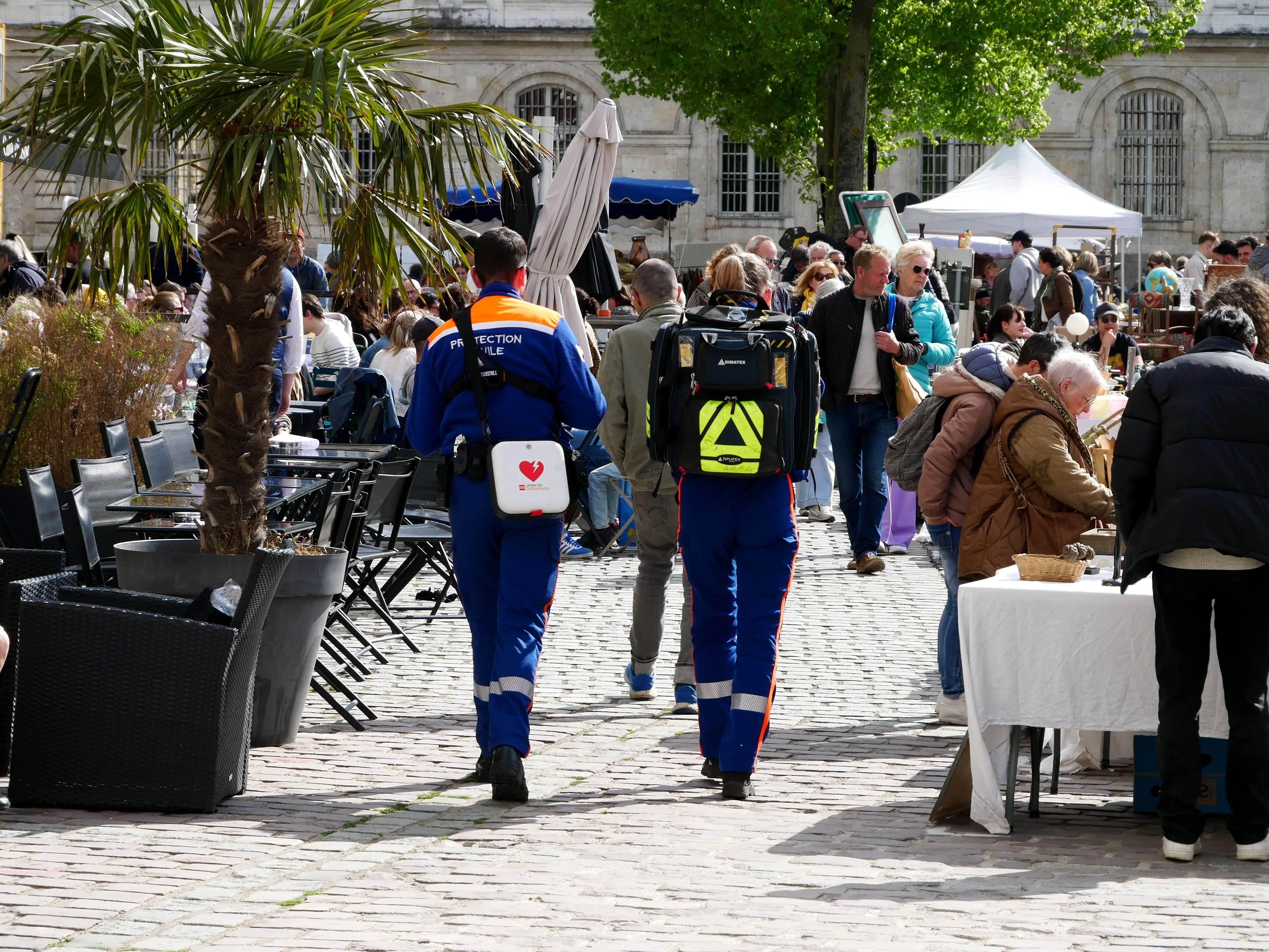 MERCI À LA PROTECTION CIVILE