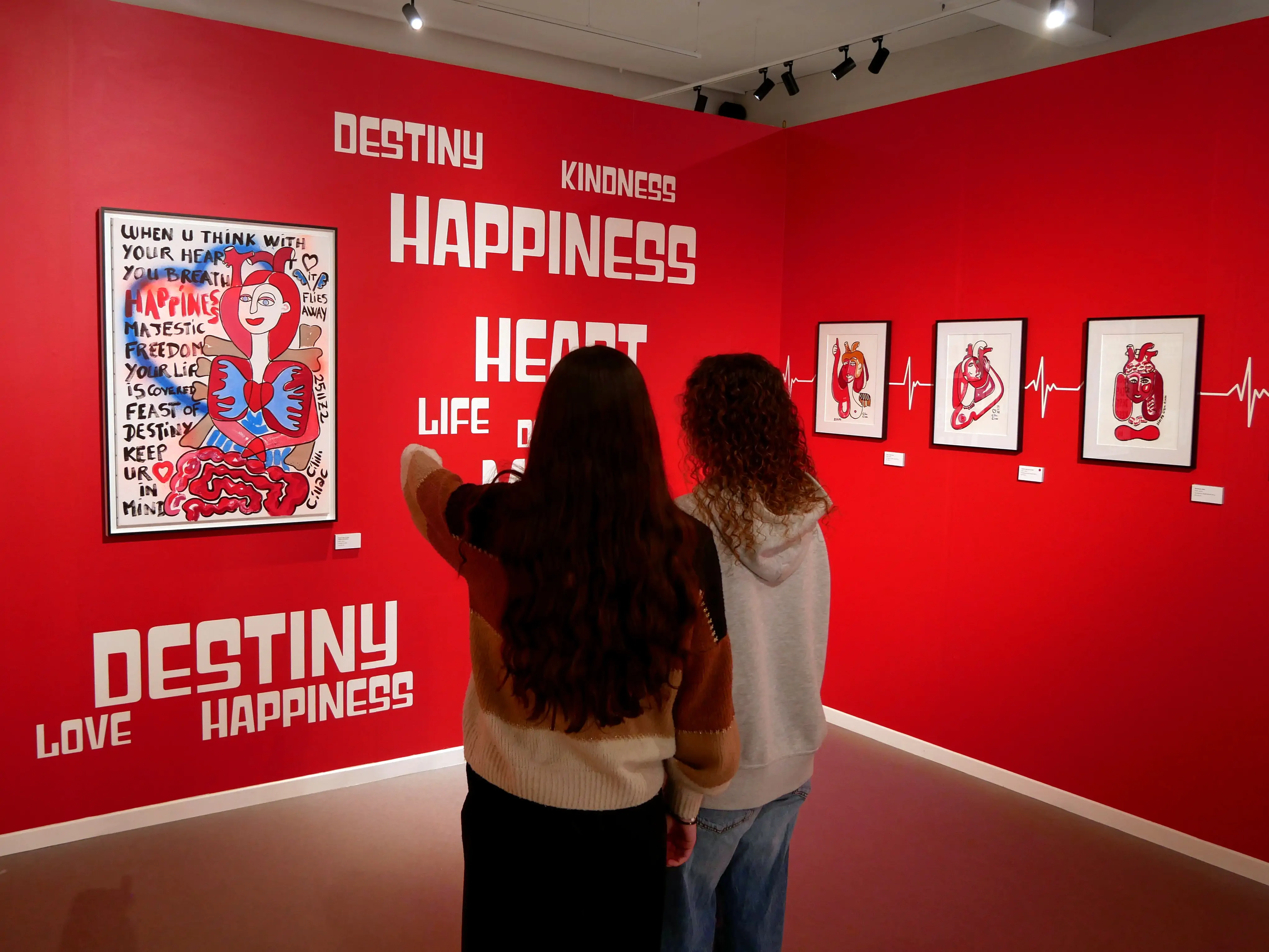 UNE EXPOSITION QUI VIENT DU CŒUR