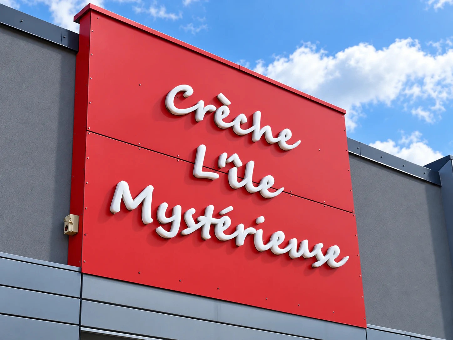 LA CRÈCHE DE L'ÎLE MYSTÉRIEUSE
