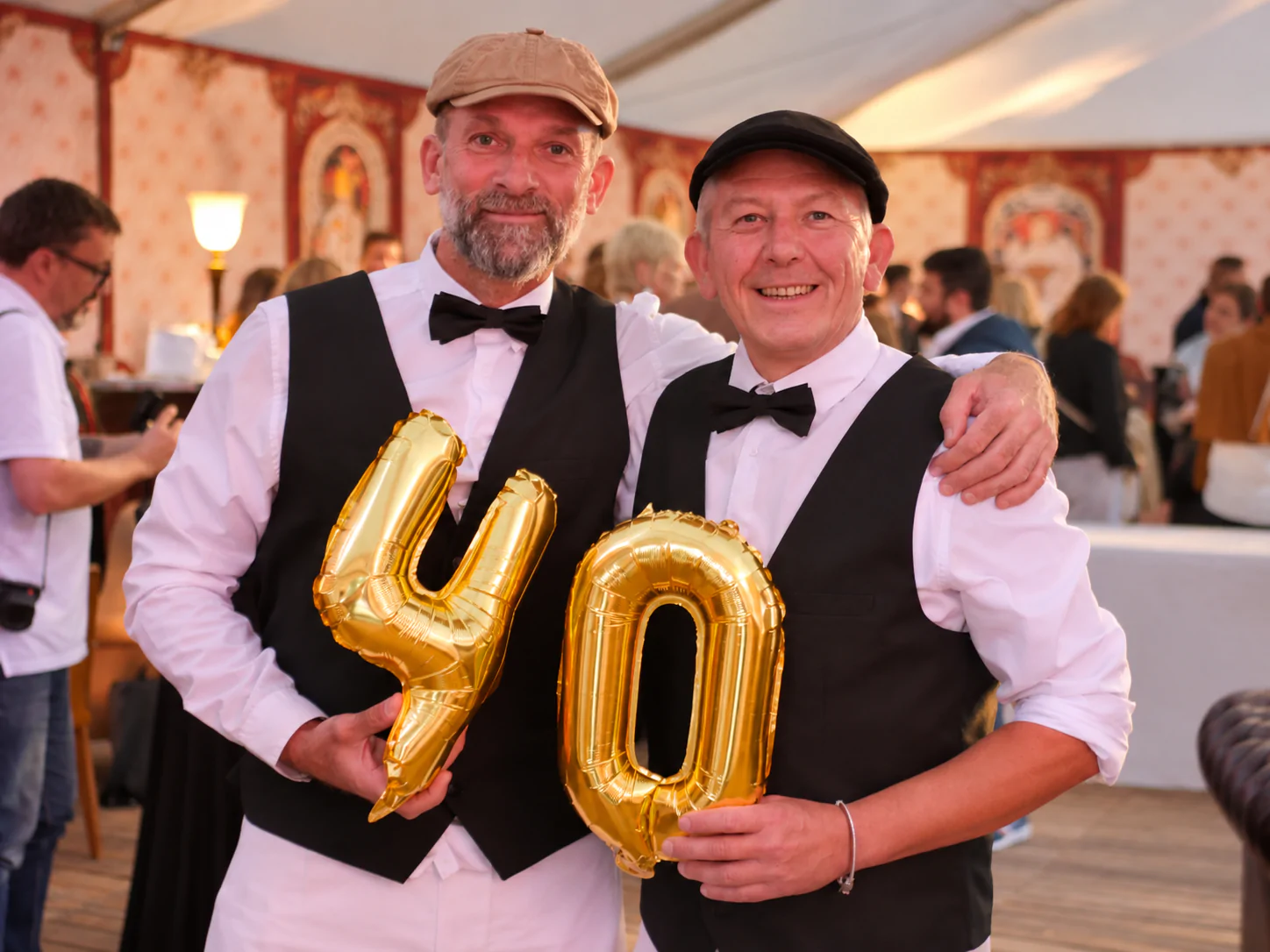 ILS ONT SOUFFLÉ LEURS 40 BOUGIES