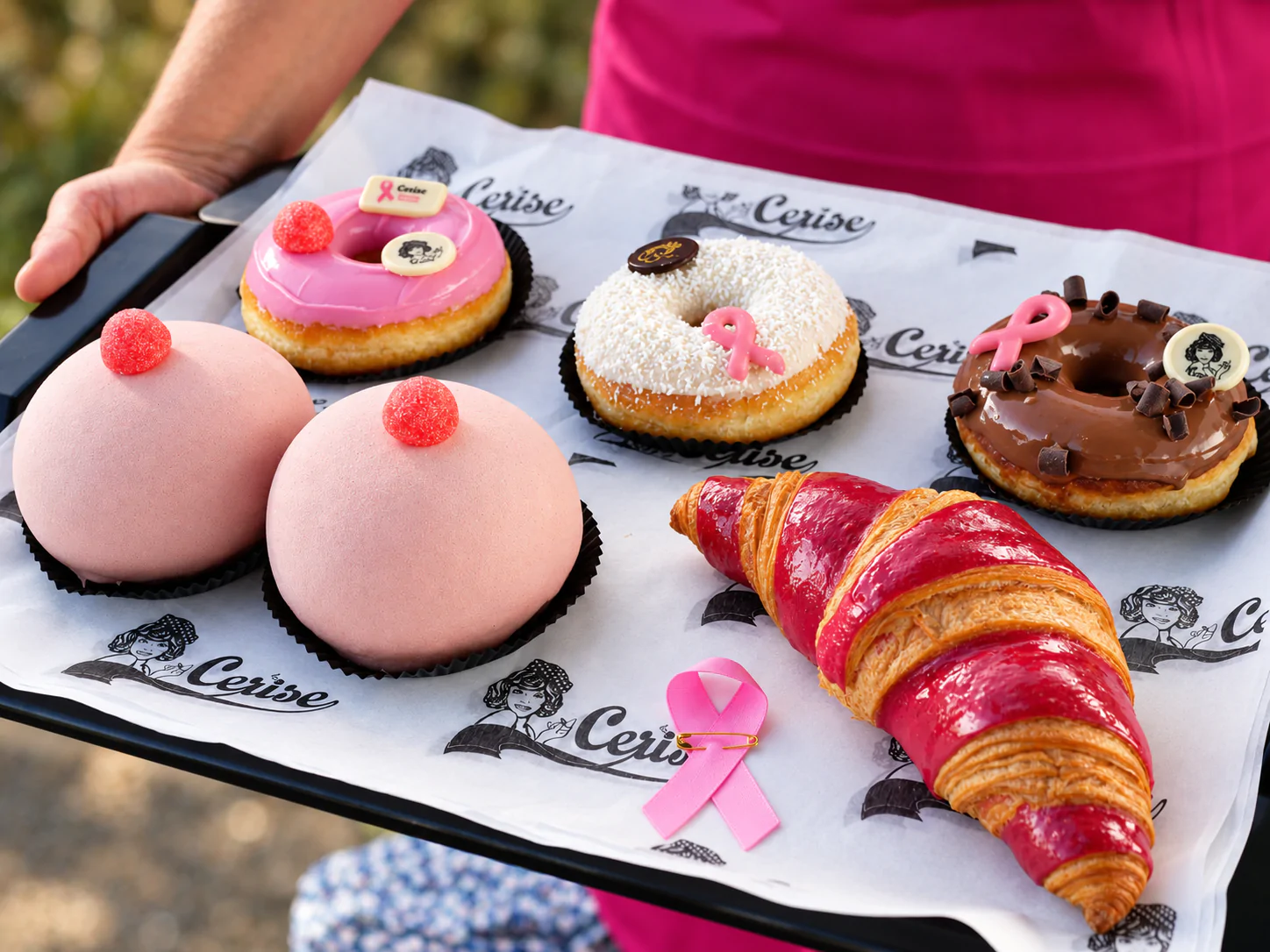 LA GOURMANDISE SE MET AU ROSE
