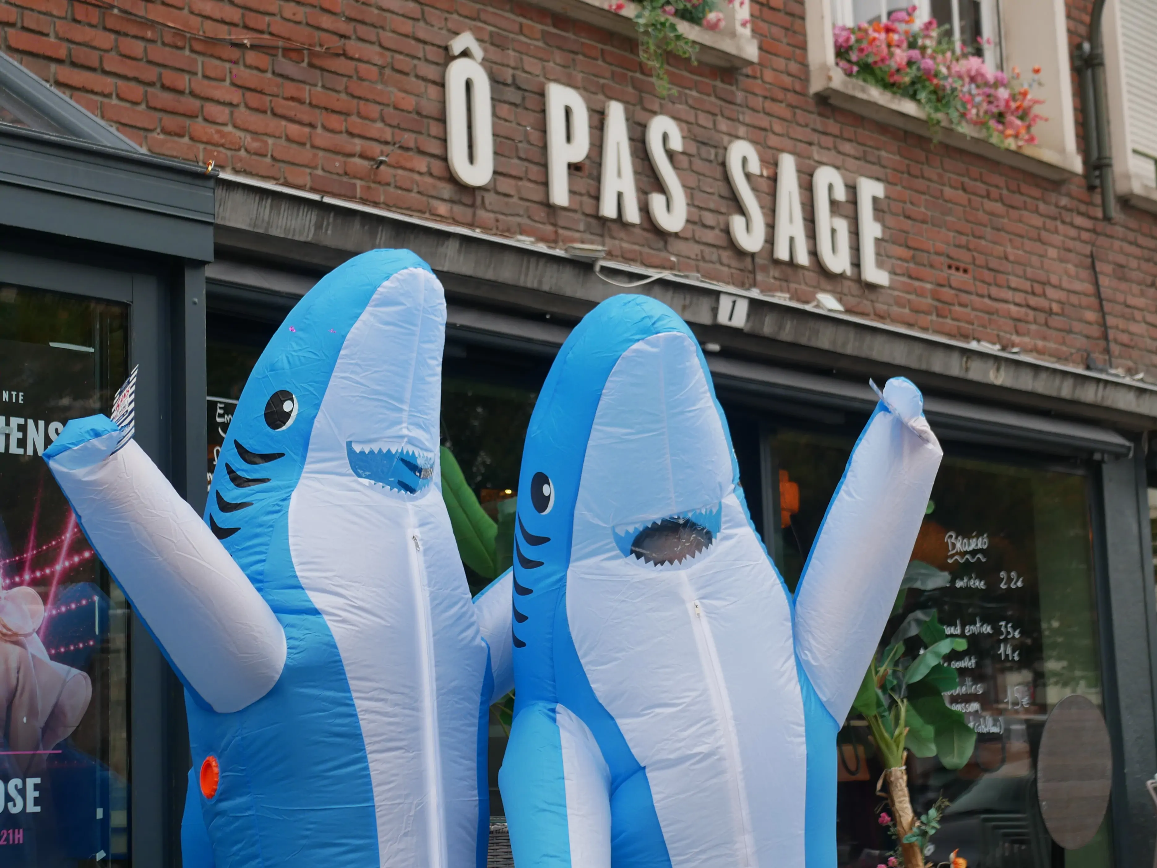 UN GANG DE REQUINS EN VILLE