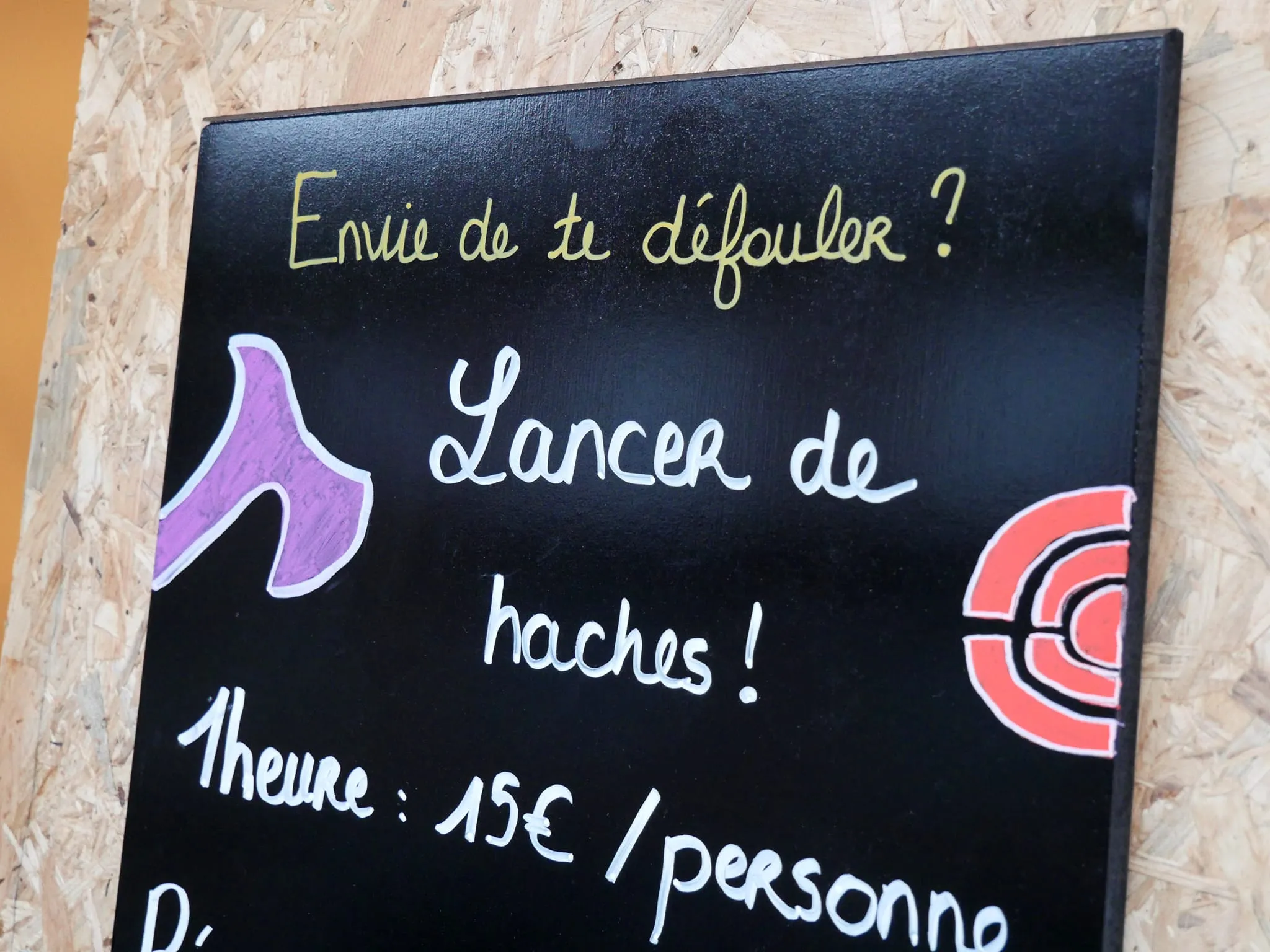 L'HEURE DE L'HACHER PRISE