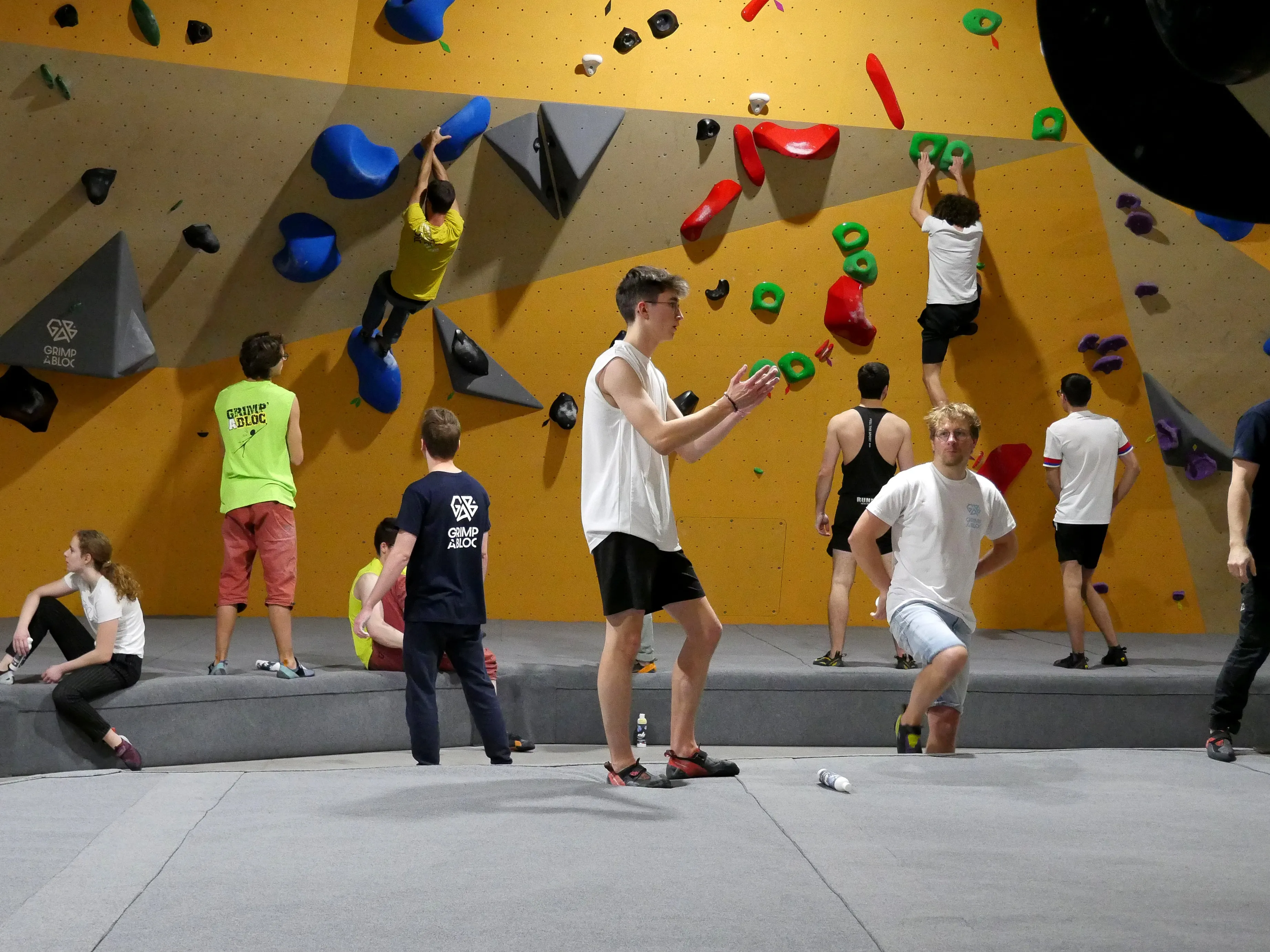 OUVERTURE DE GRIMP'A BLOC