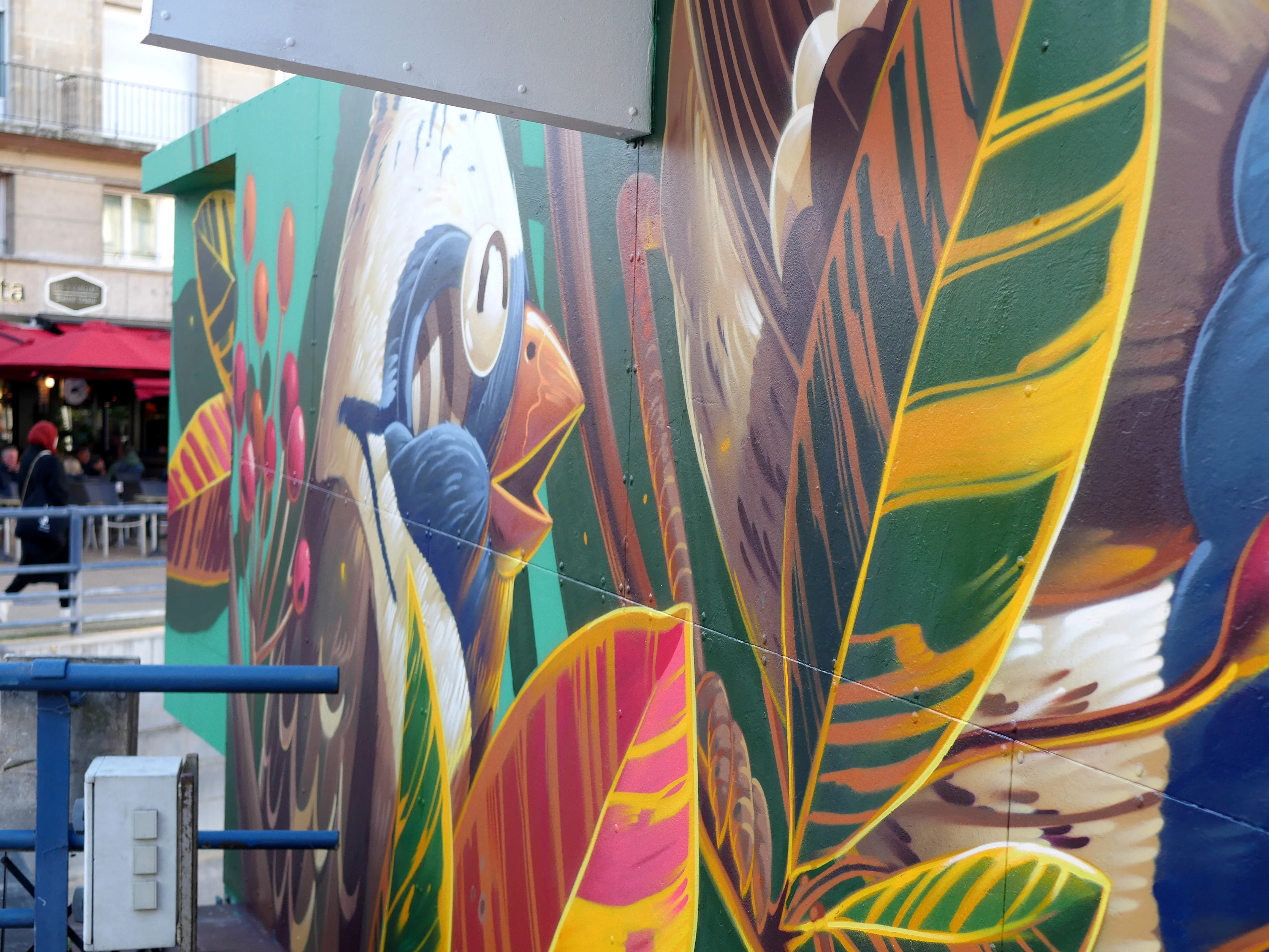 NOUVELLE FRESQUE PLACE GAMBETTA