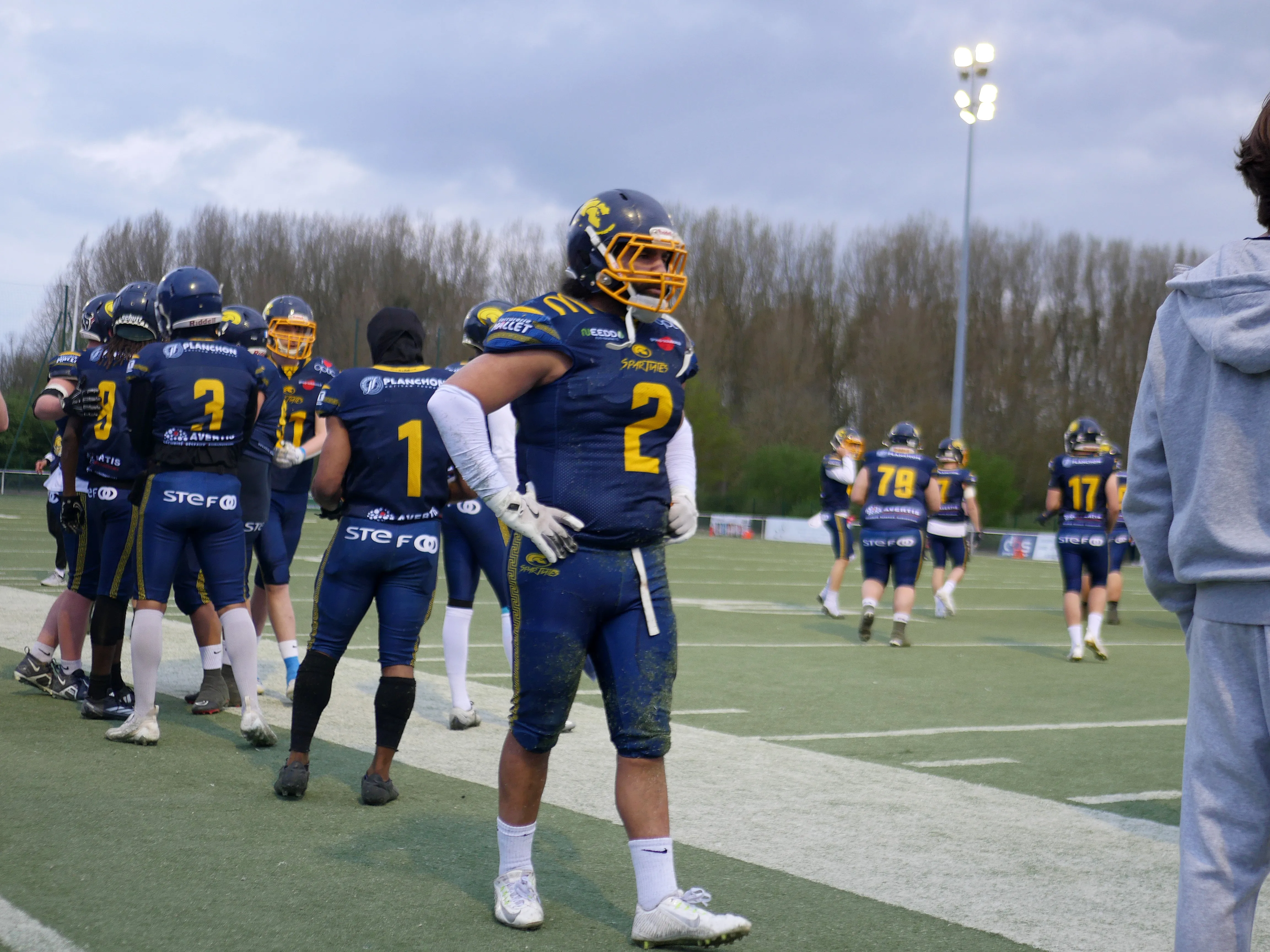 LES SPARTIATES ONT LIVRÉ BATAILLE