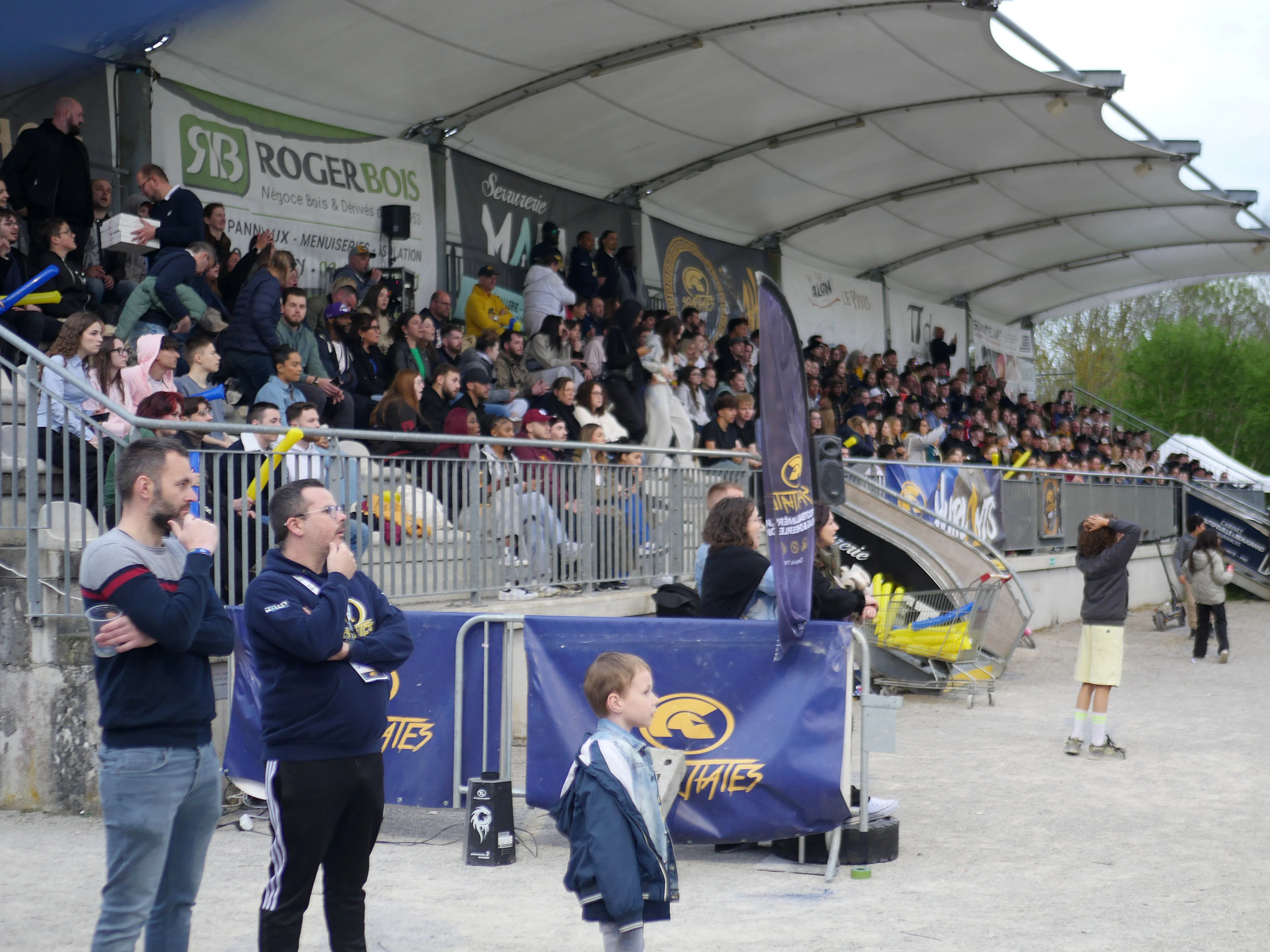 LES SPARTIATES ONT LIVRÉ BATAILLE