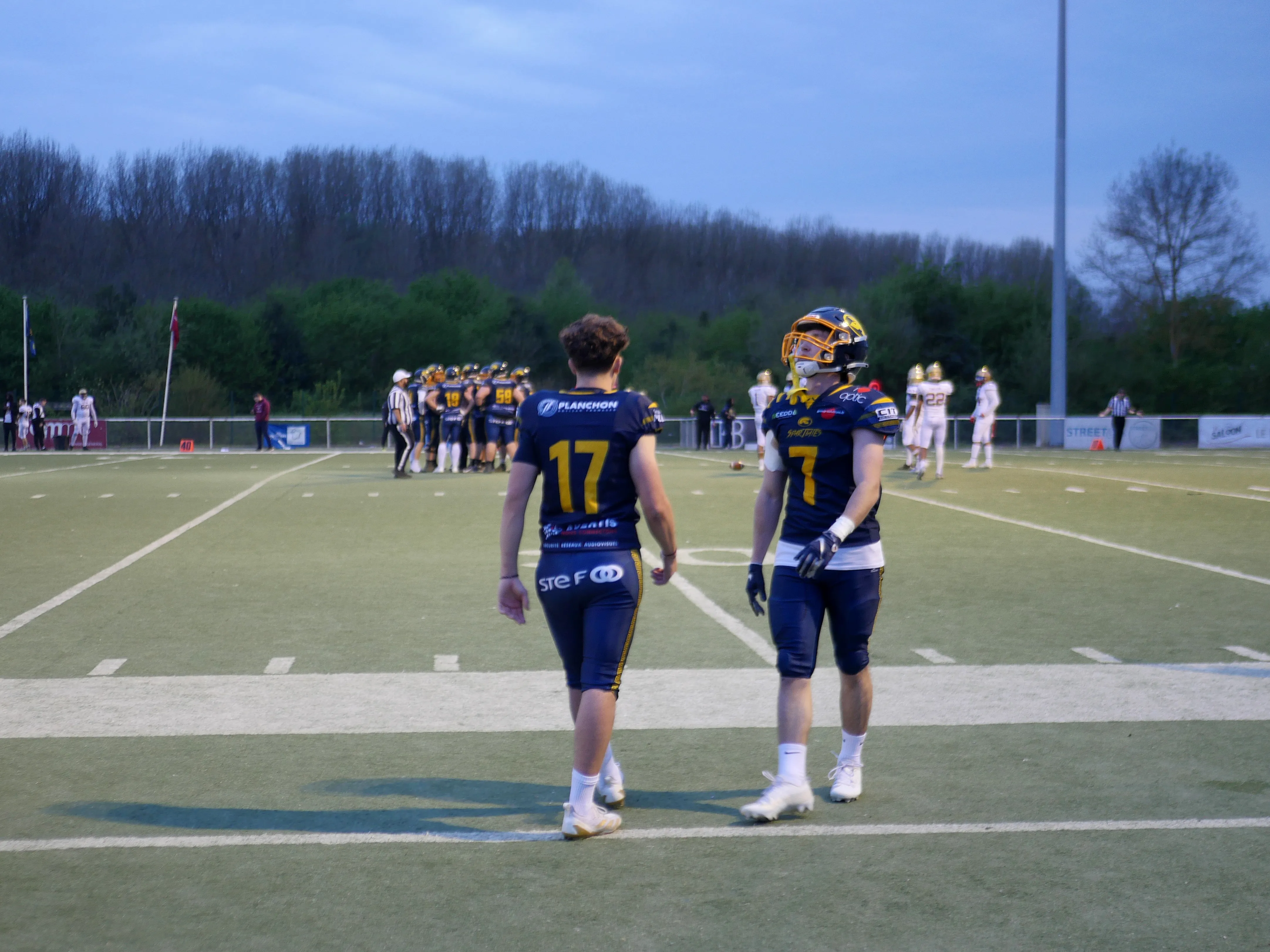 LES SPARTIATES ONT LIVRÉ BATAILLE