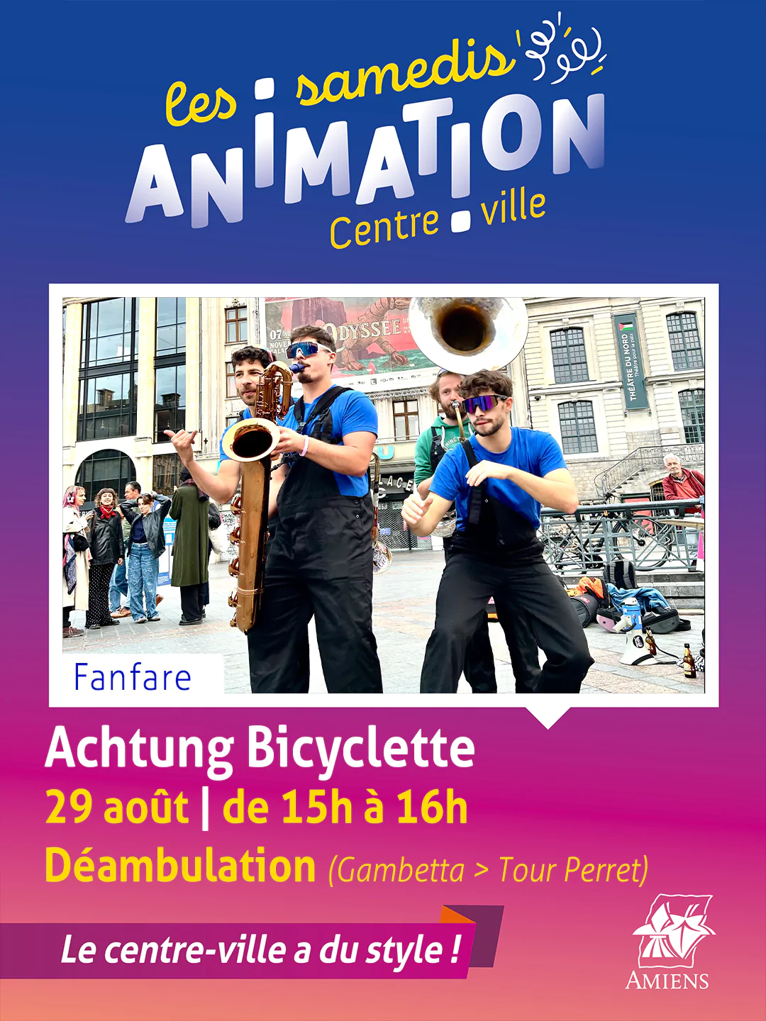 Fanfare techno vélo - ACHTUNG BICYCLETTE