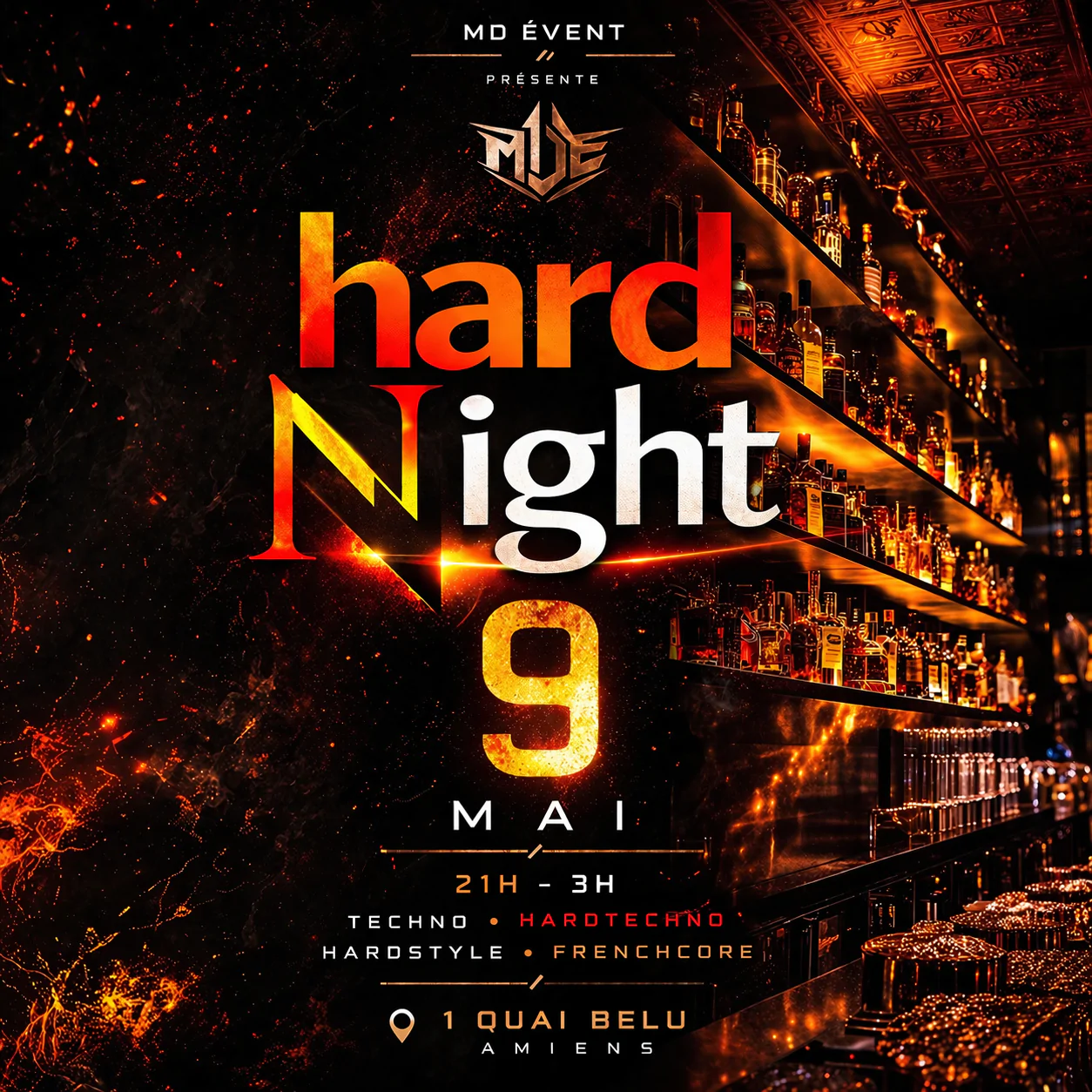 Hard Night au Nelson