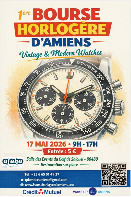La 1ère Bourse Horlogère d'Amiens