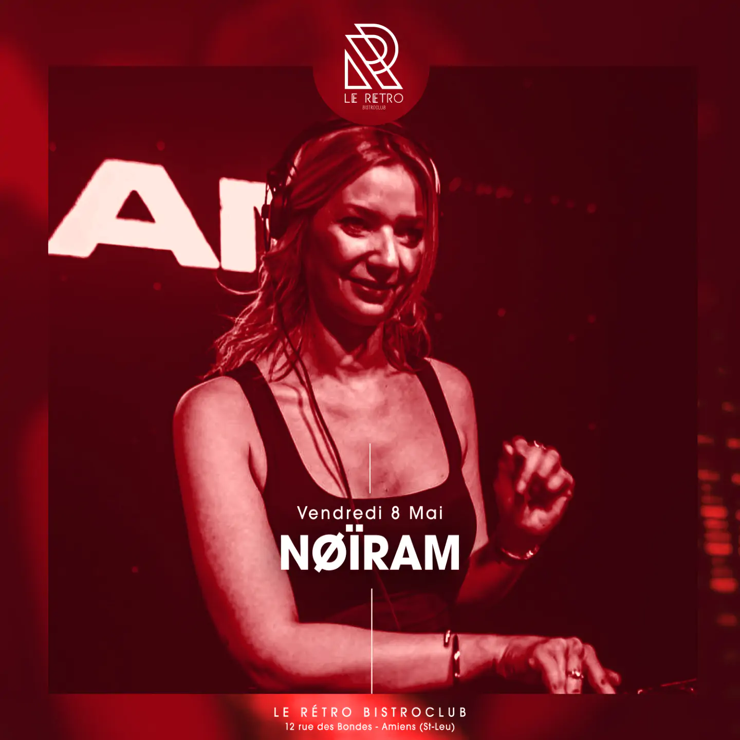 NØÏRAM déchaine les passions sur le dancefloor du Rétro