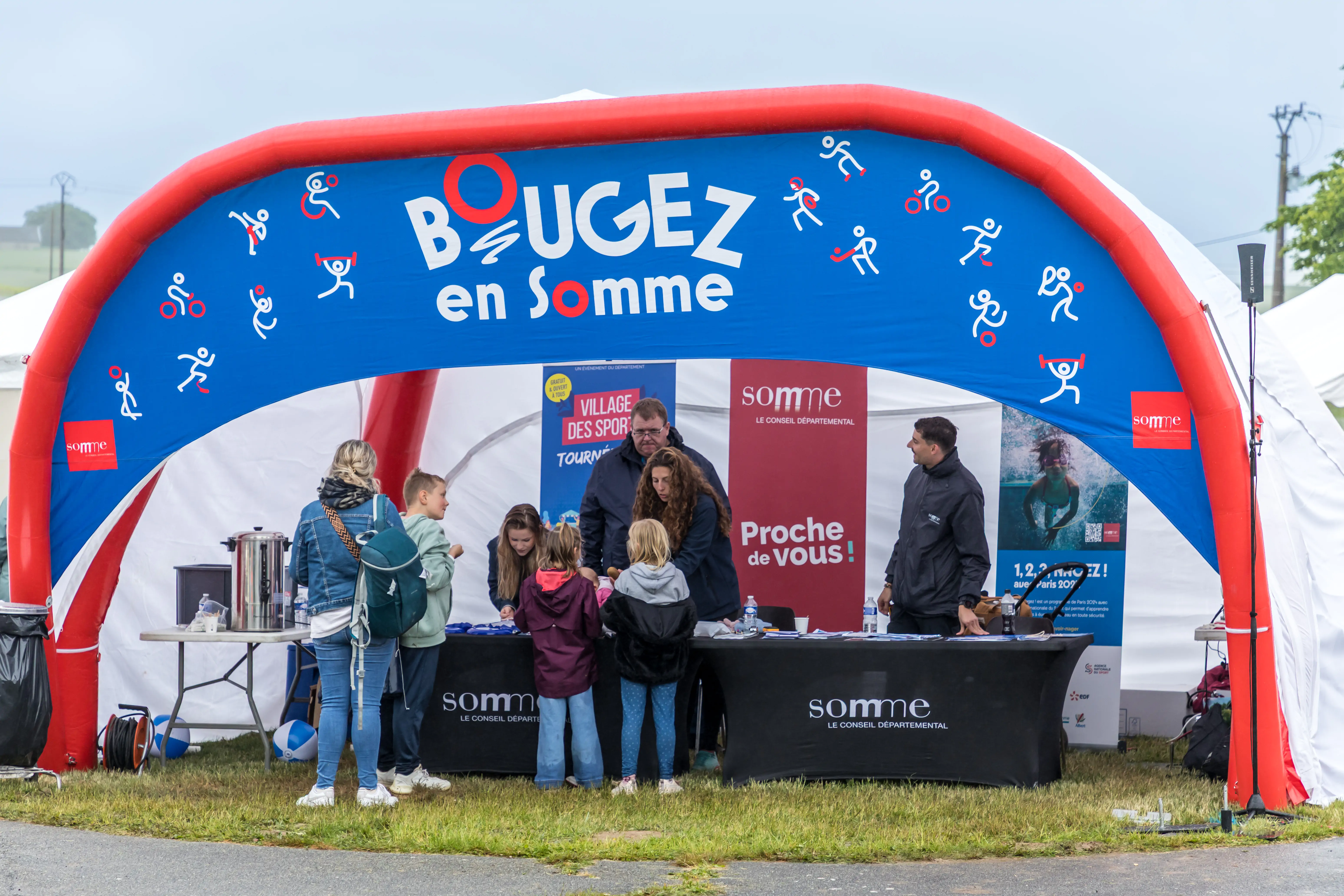 Village des sports à Doullens