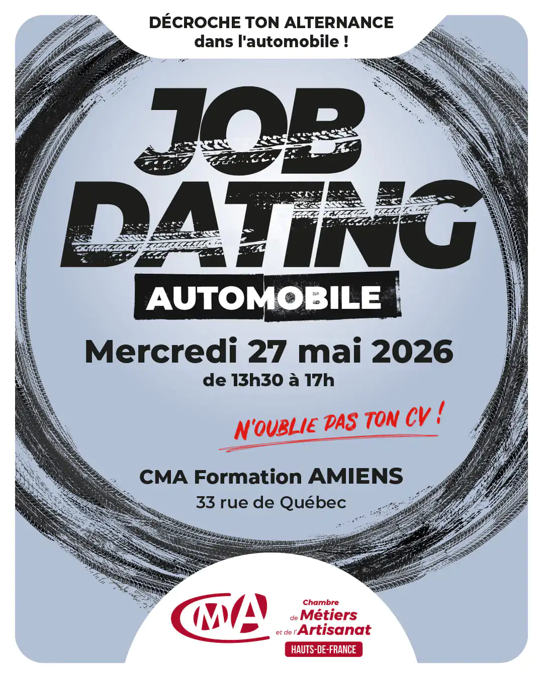 Job Dating Automobile par CMA Formation Amiens
