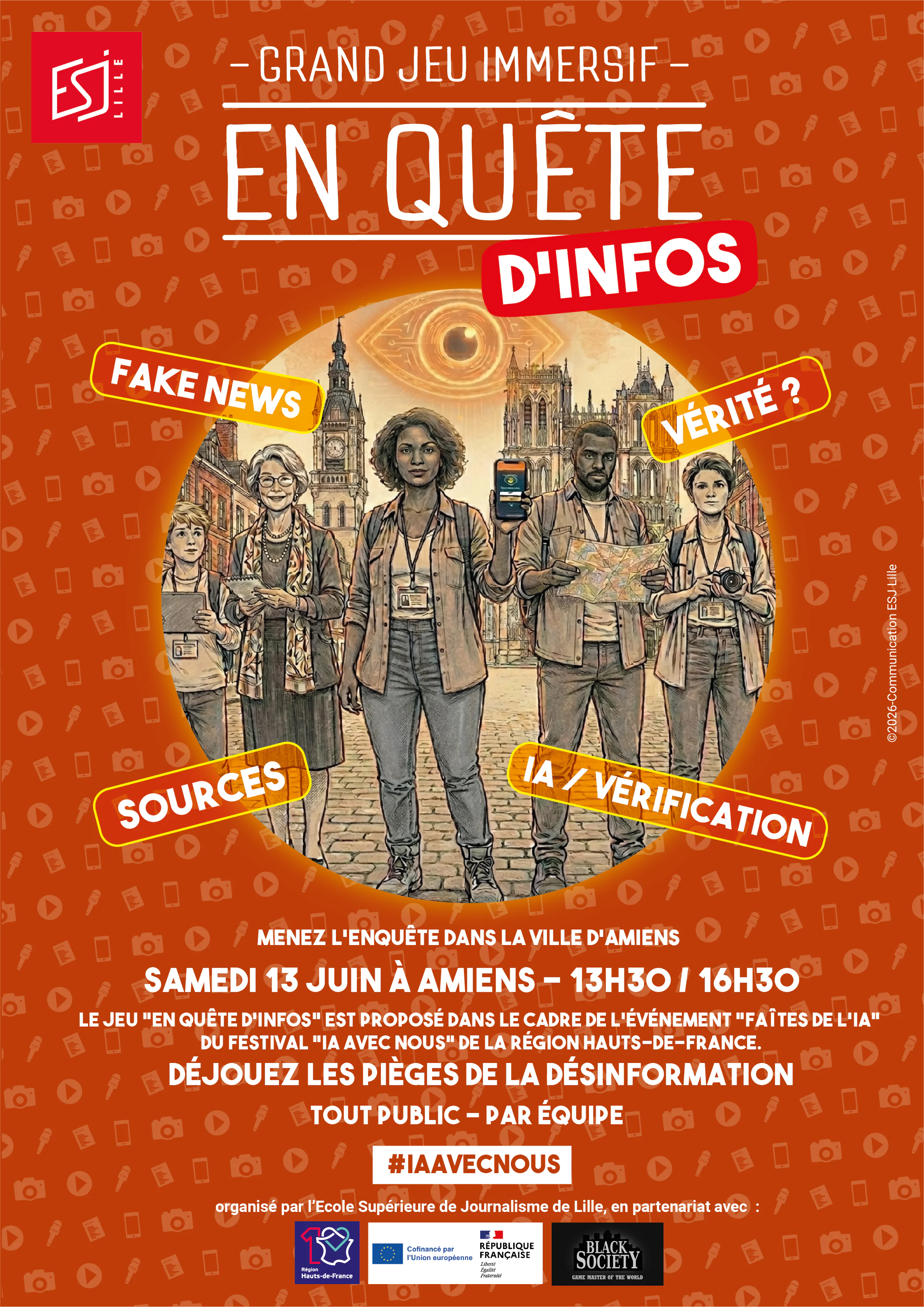 EN QUÊTE D'INFOS - Grand jeu immersif à Amiens