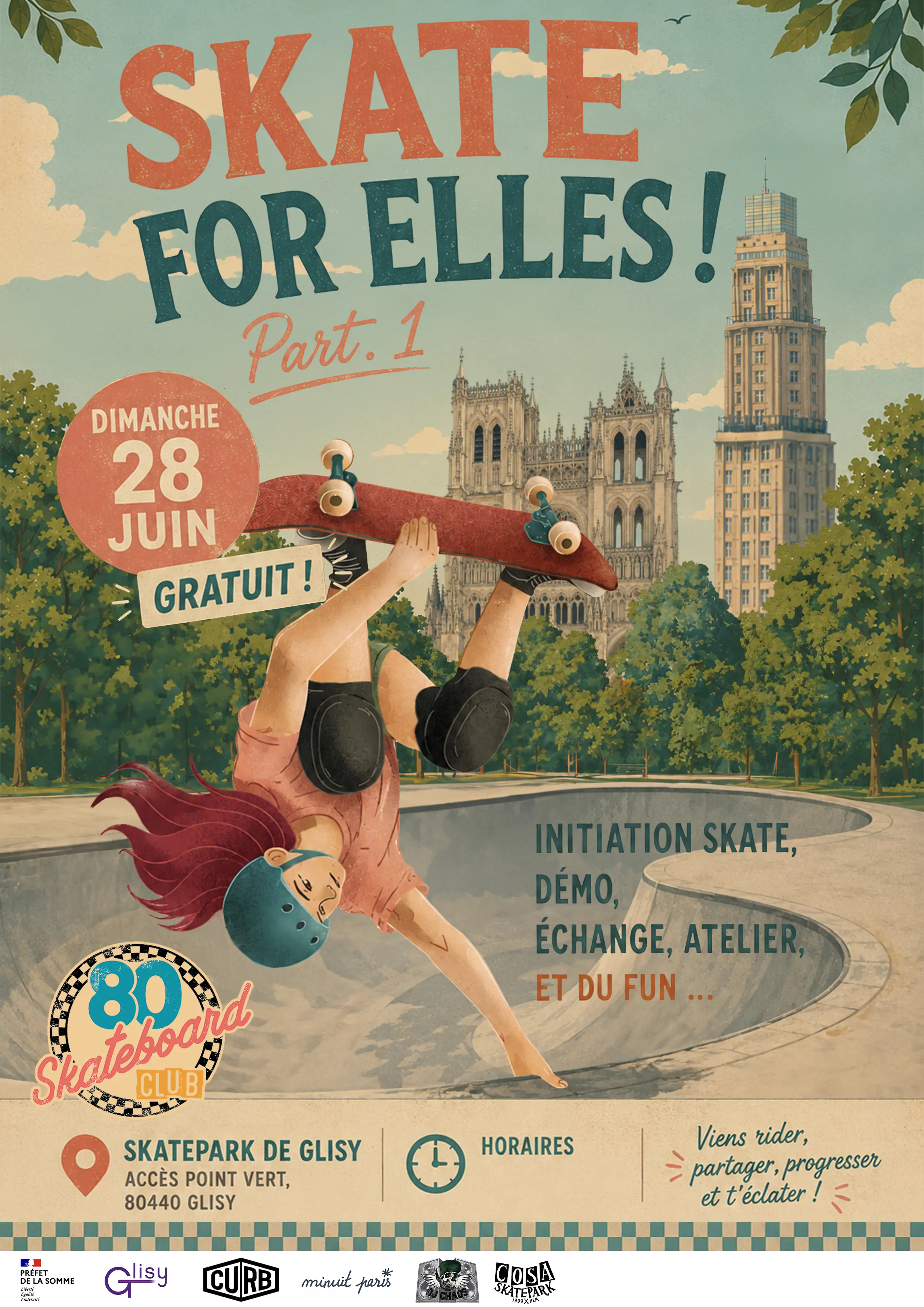 Skate for elles !