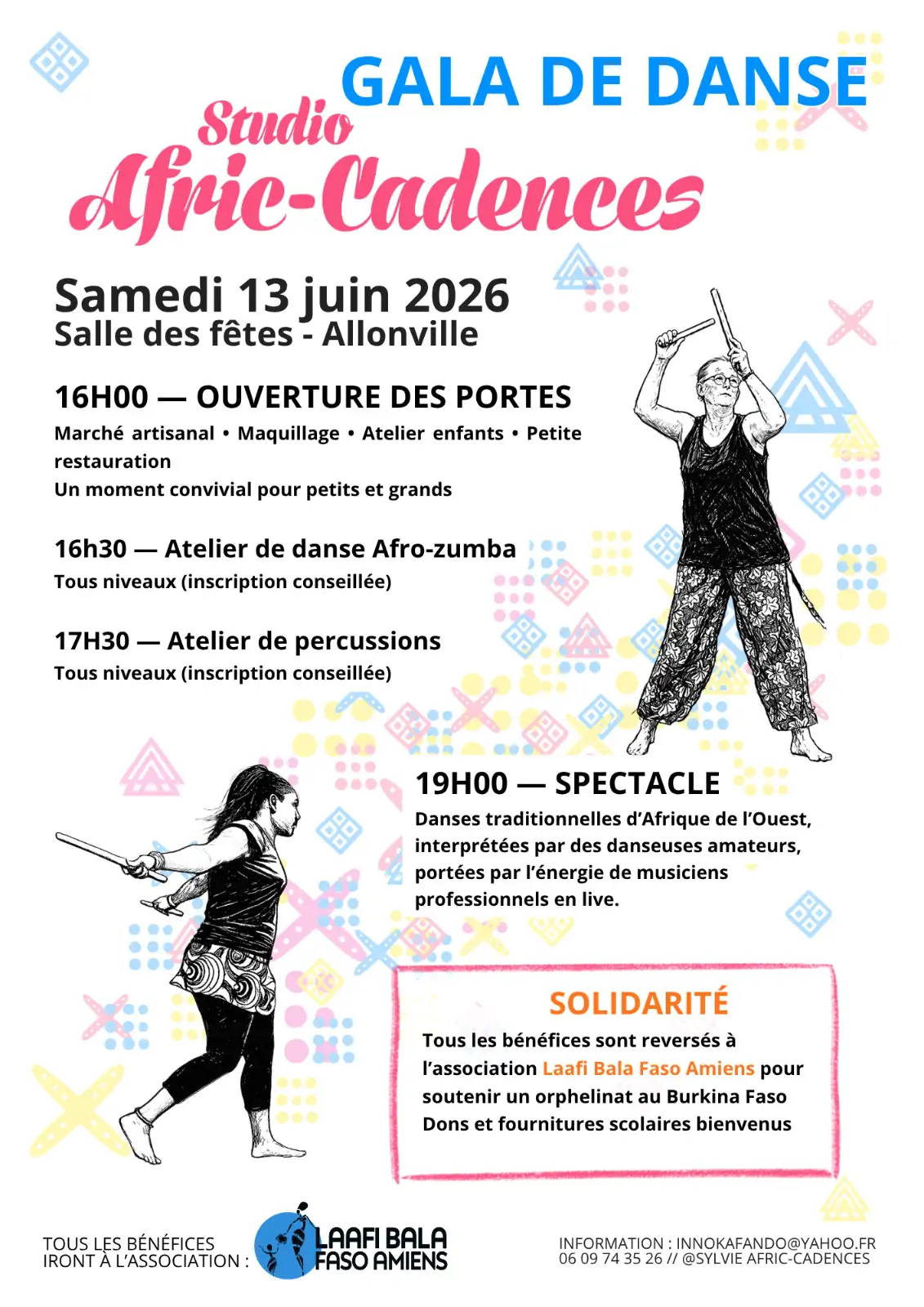 Gala de danse africaine à Allonville
