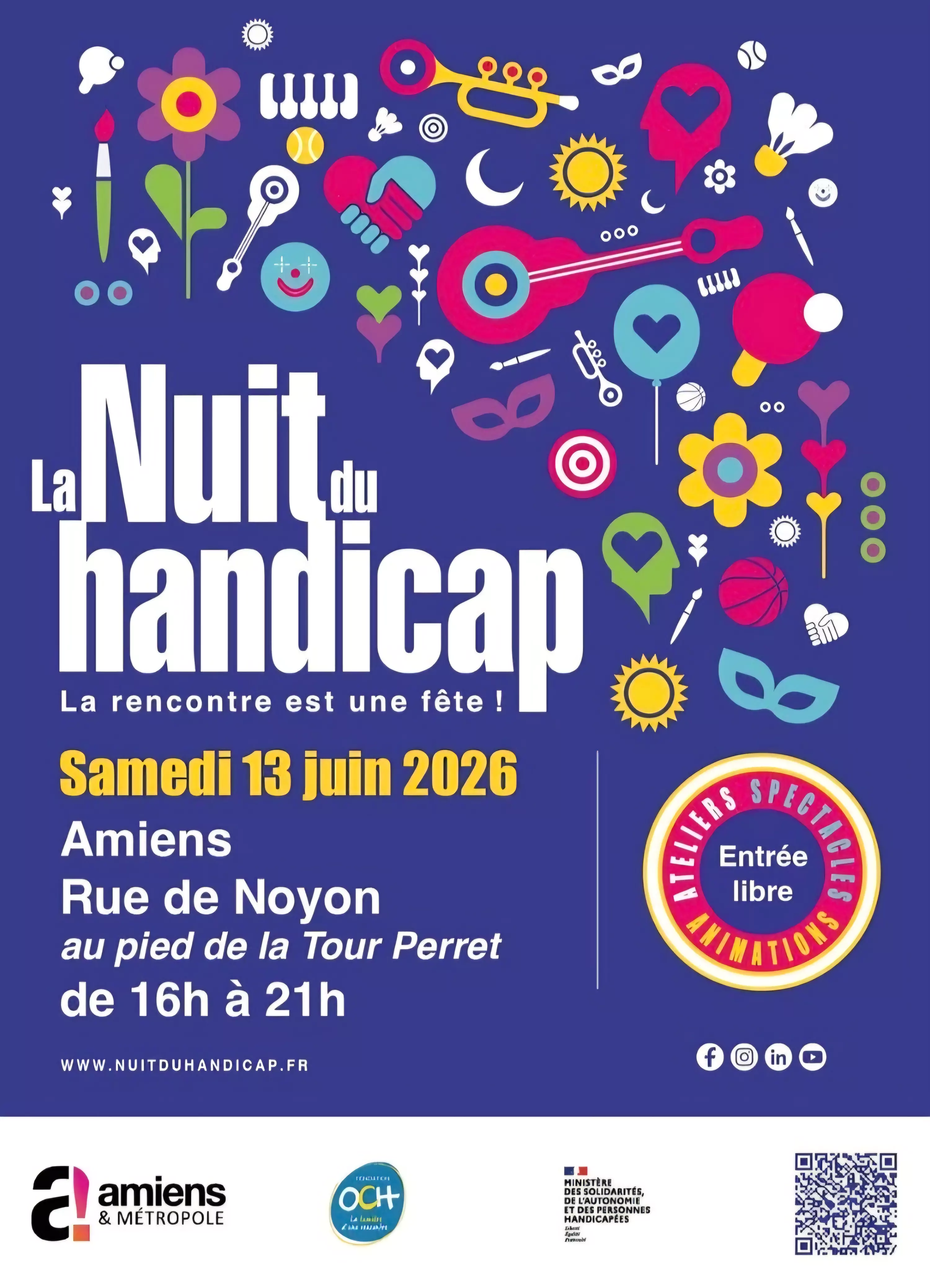 La Nuit du handicap revient à Amiens