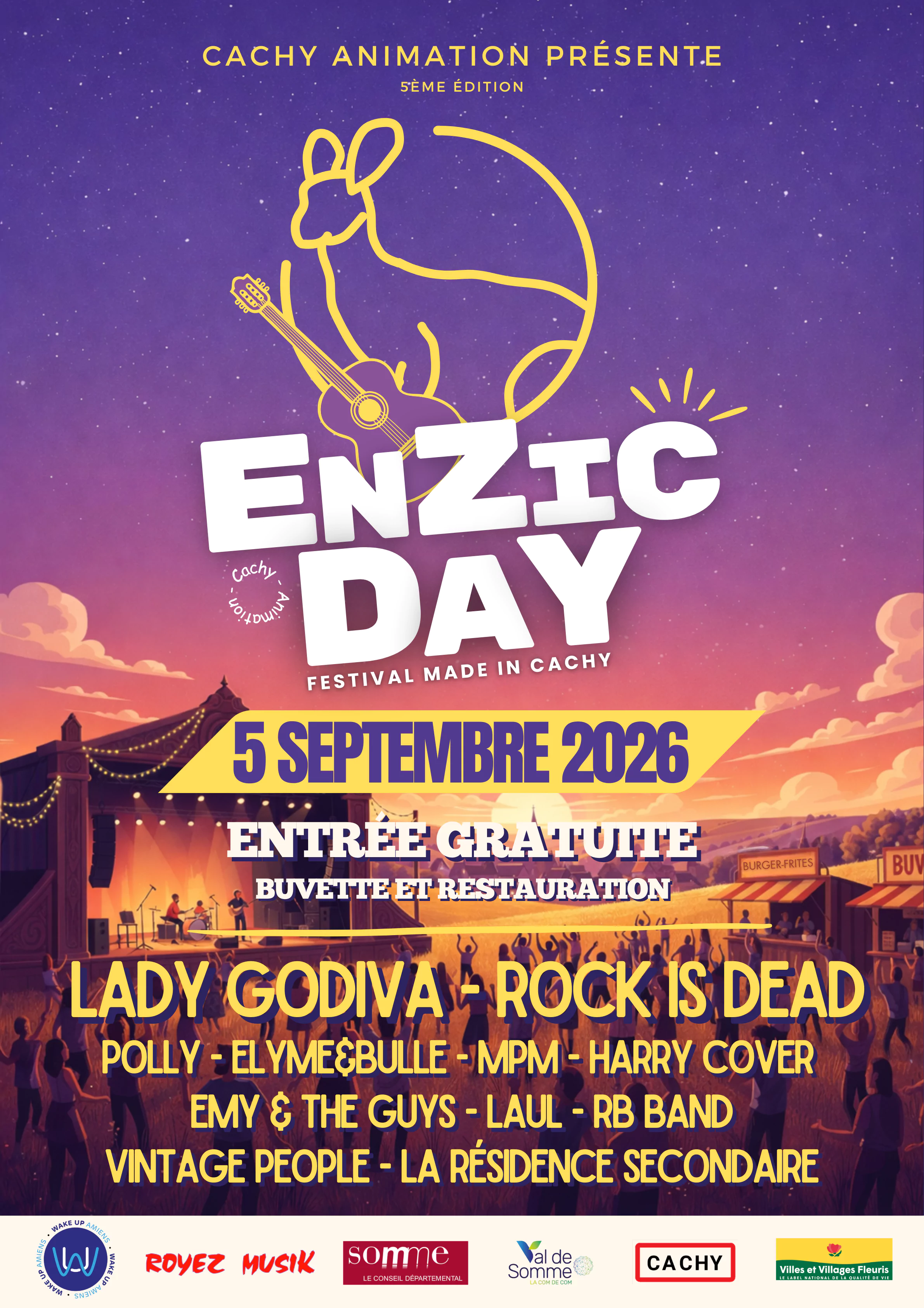 ENZIC DAY 2026 - Festival gratuit à Cachy