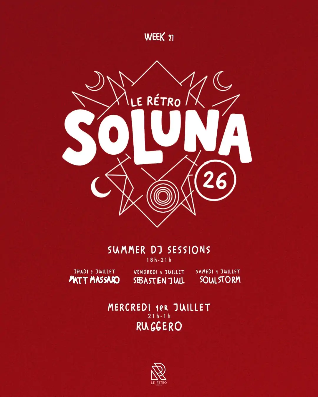 SOLUNA : les mercredis du Rétro