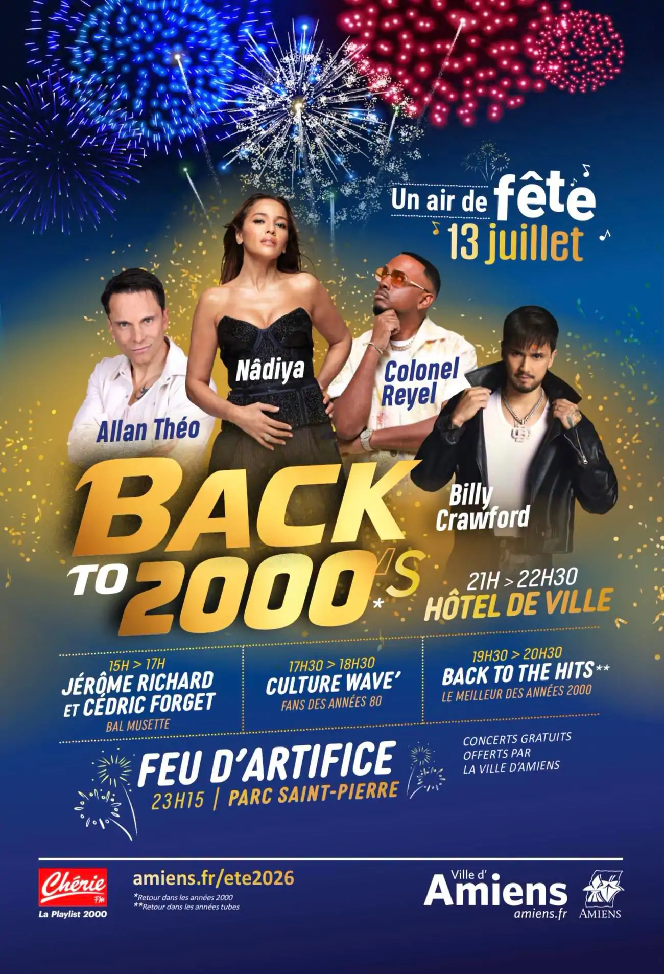 Fête nationale à Amiens