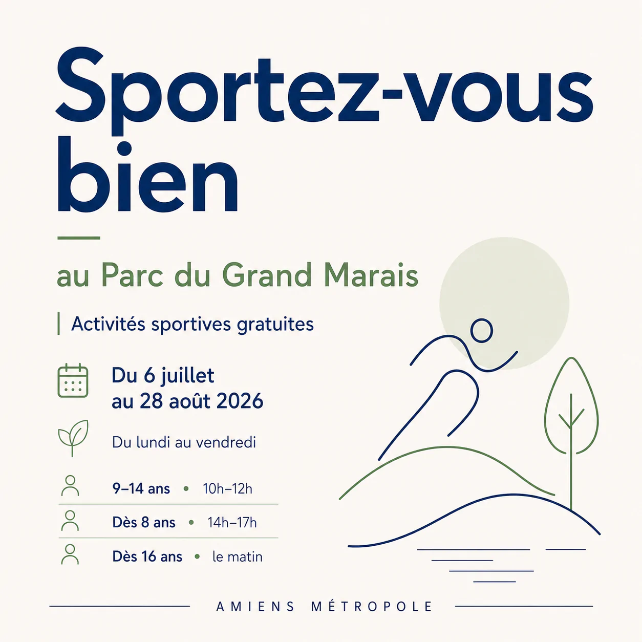 Sportez-vous bien ! au Parc du Grand Marais
