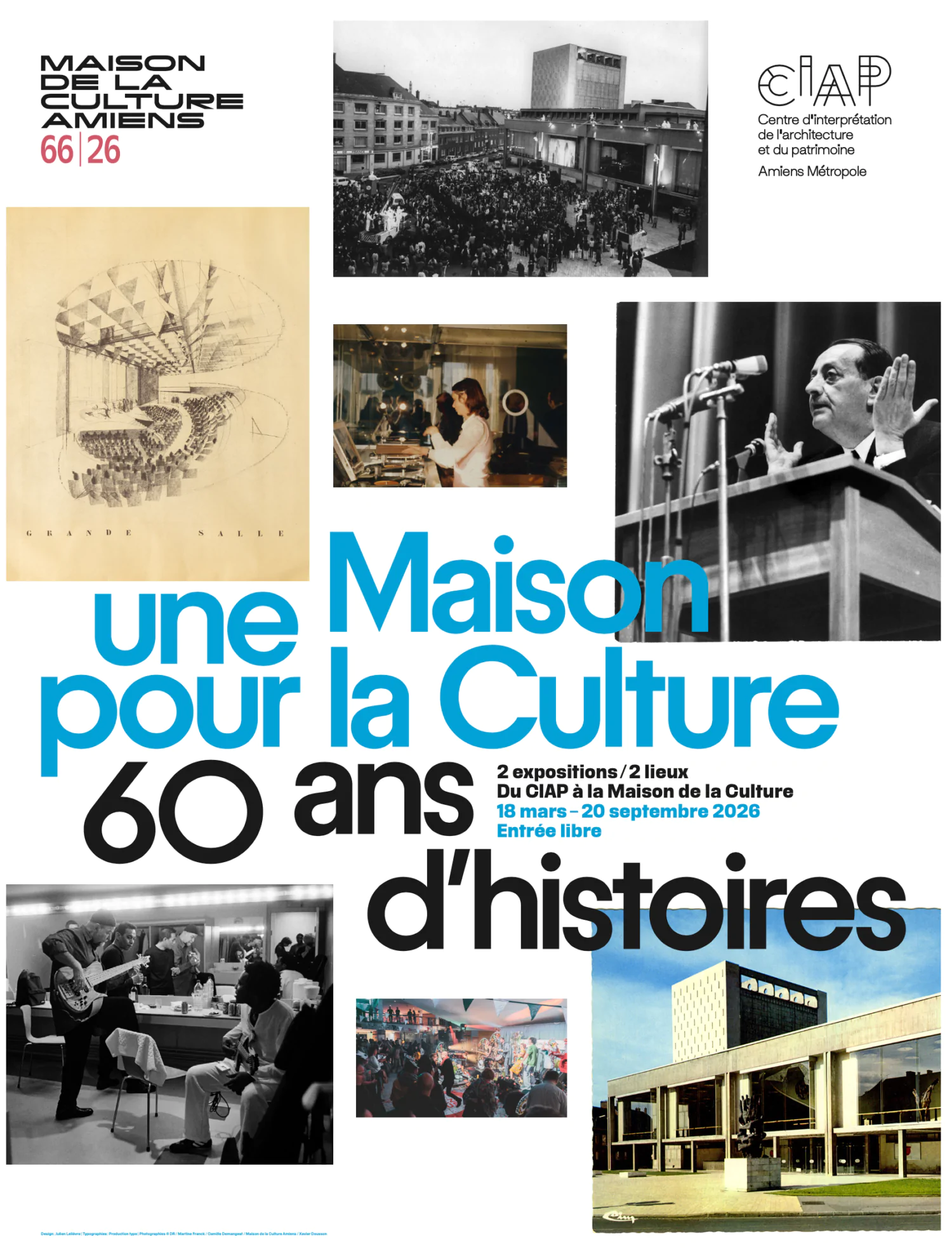 Une Maison pour la Culture, 60 ans d’histoires