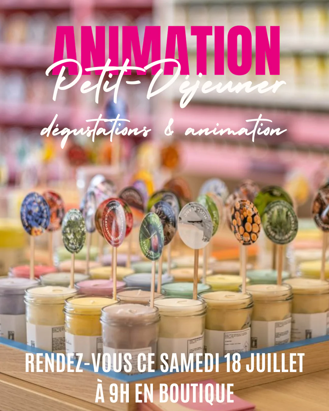Petit-déjeuner et animation aux Bougies de Charroux
