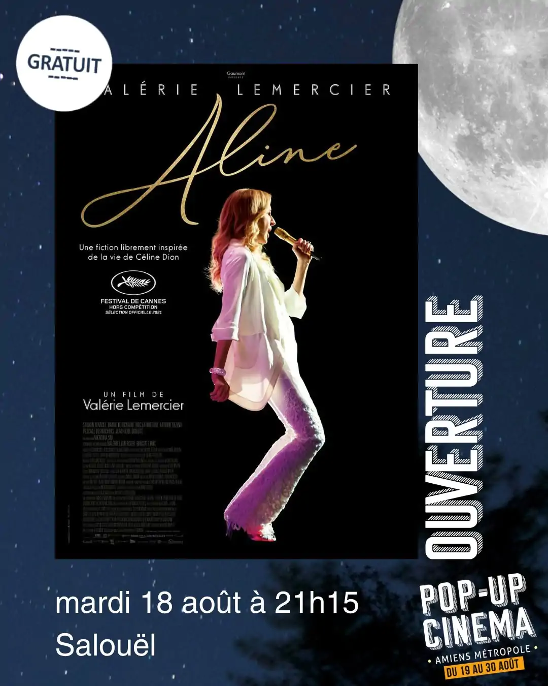 Pop-up Cinéma – Aline
