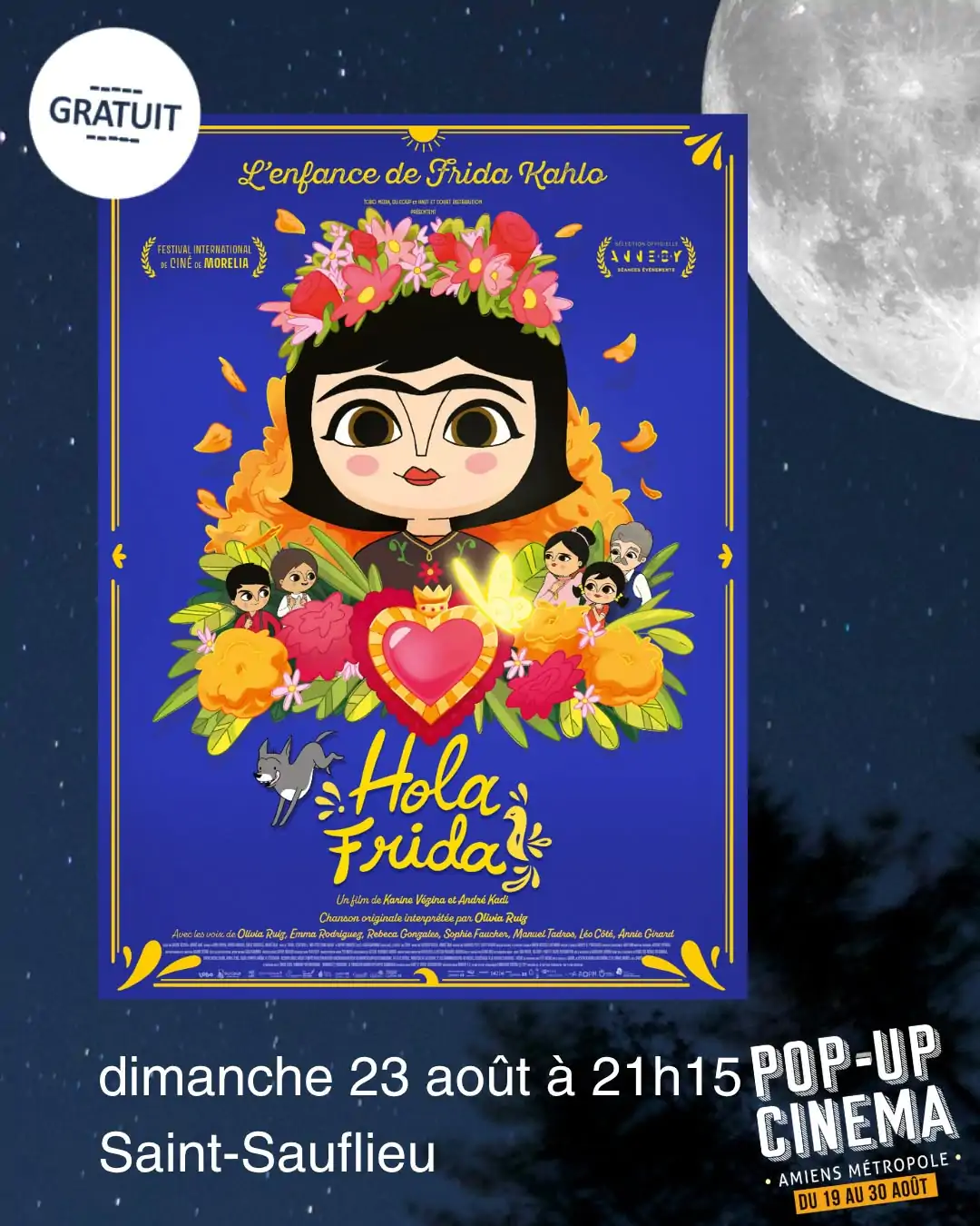 Pop-up Cinéma – Hola Frida !
