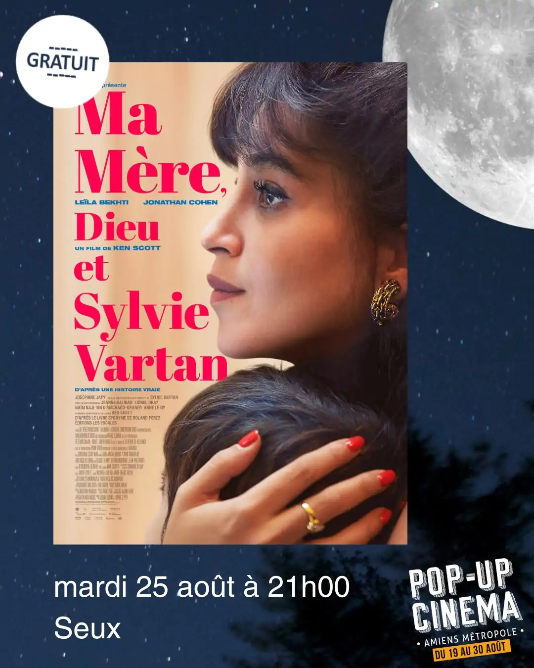 Pop-up Cinéma – Ma Mère, Dieu et Sylvie Vartan