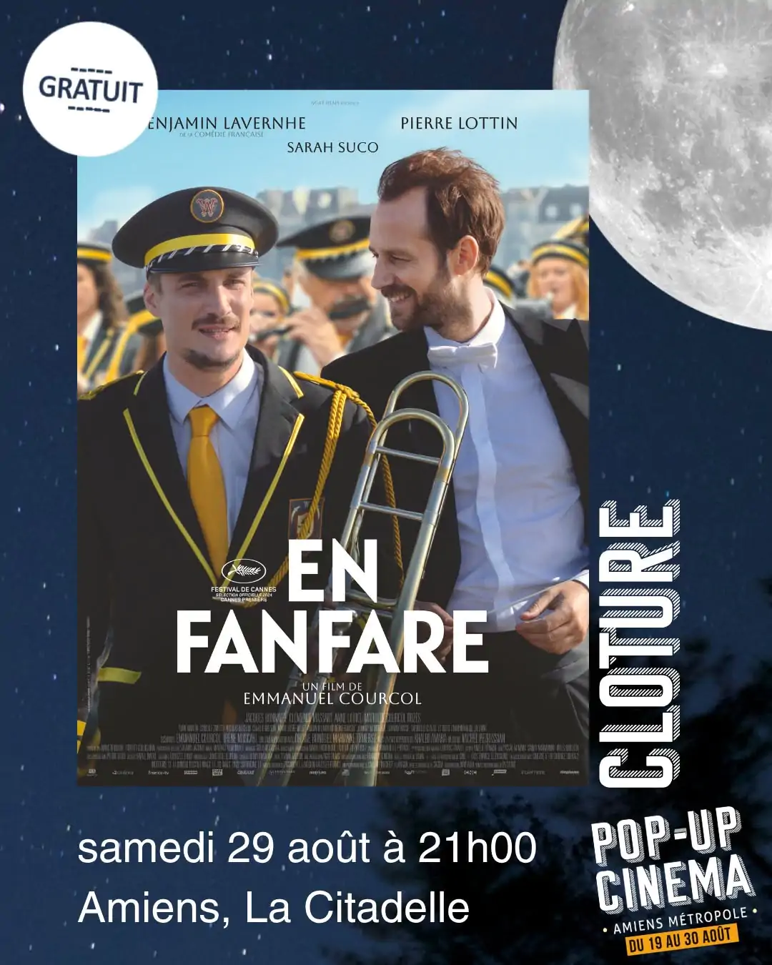Pop-up Cinéma – En fanfare