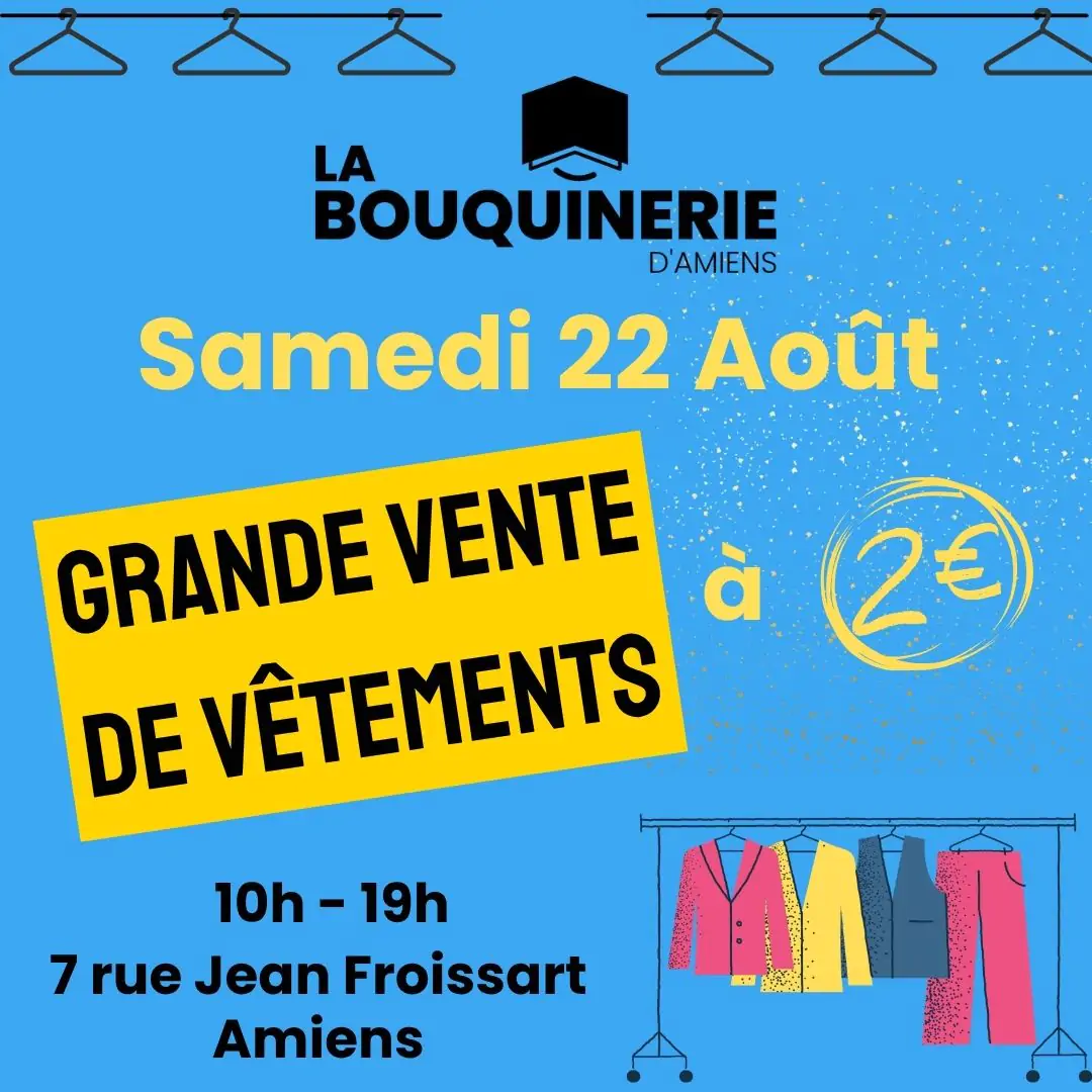 Samedi 22 Août - Vêtements à 2€