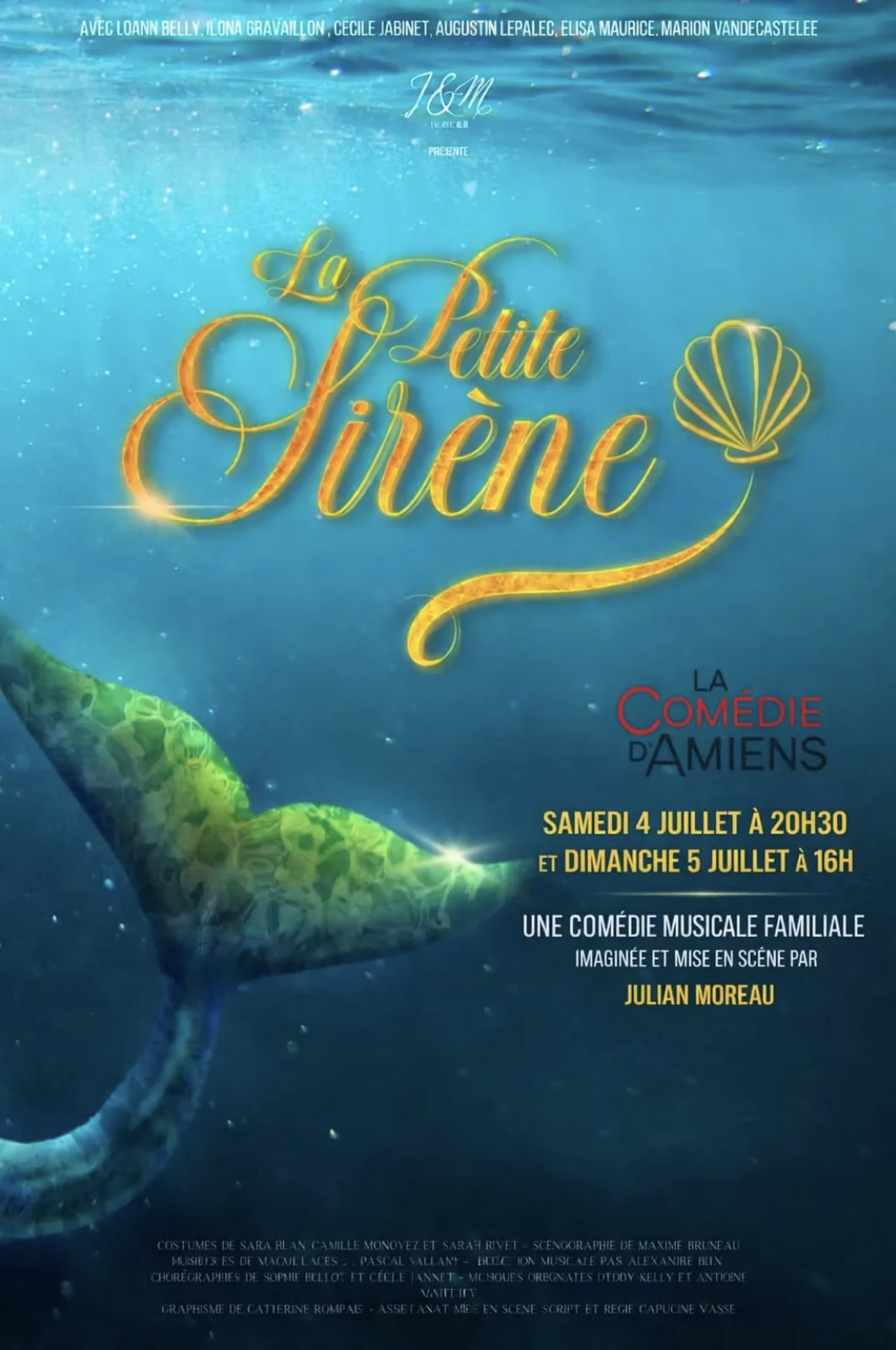 LA PETITE SIRÈNE, LA COMÉDIE MUSICALE