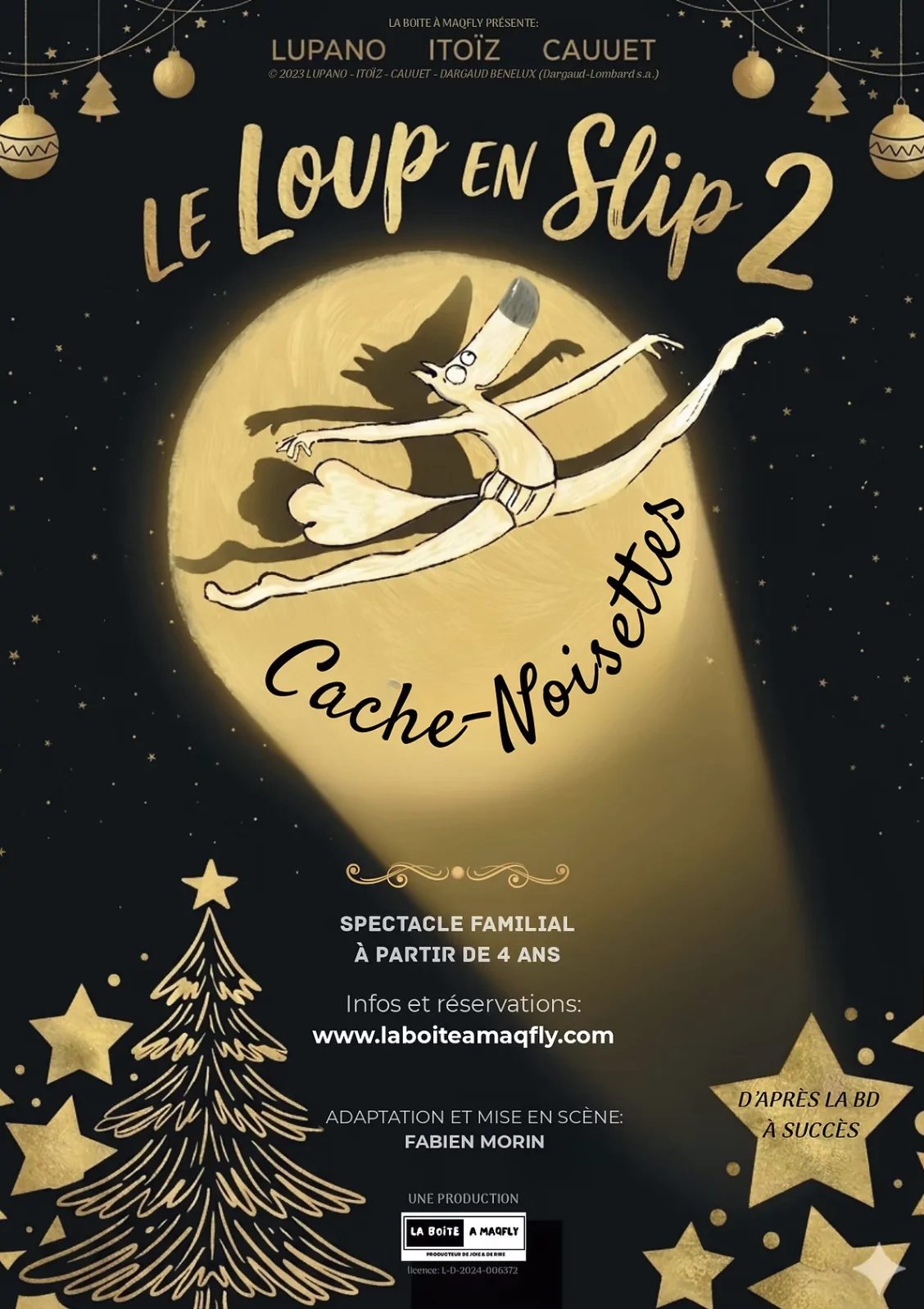 LE LOUP EN SLIP : CACHE NOISETTES