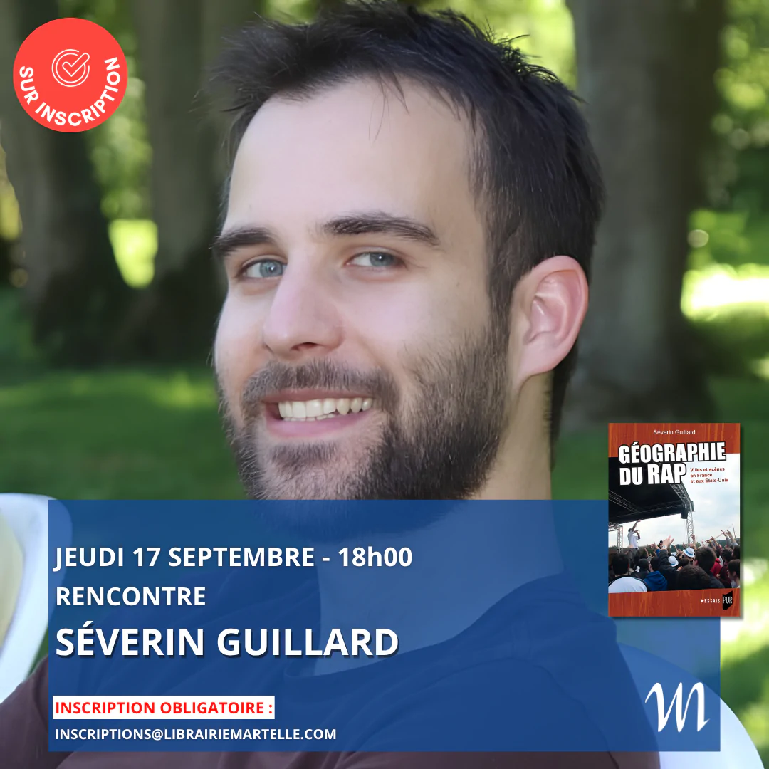 Rencontre avec Séverin Guillard à la librairie Martelle