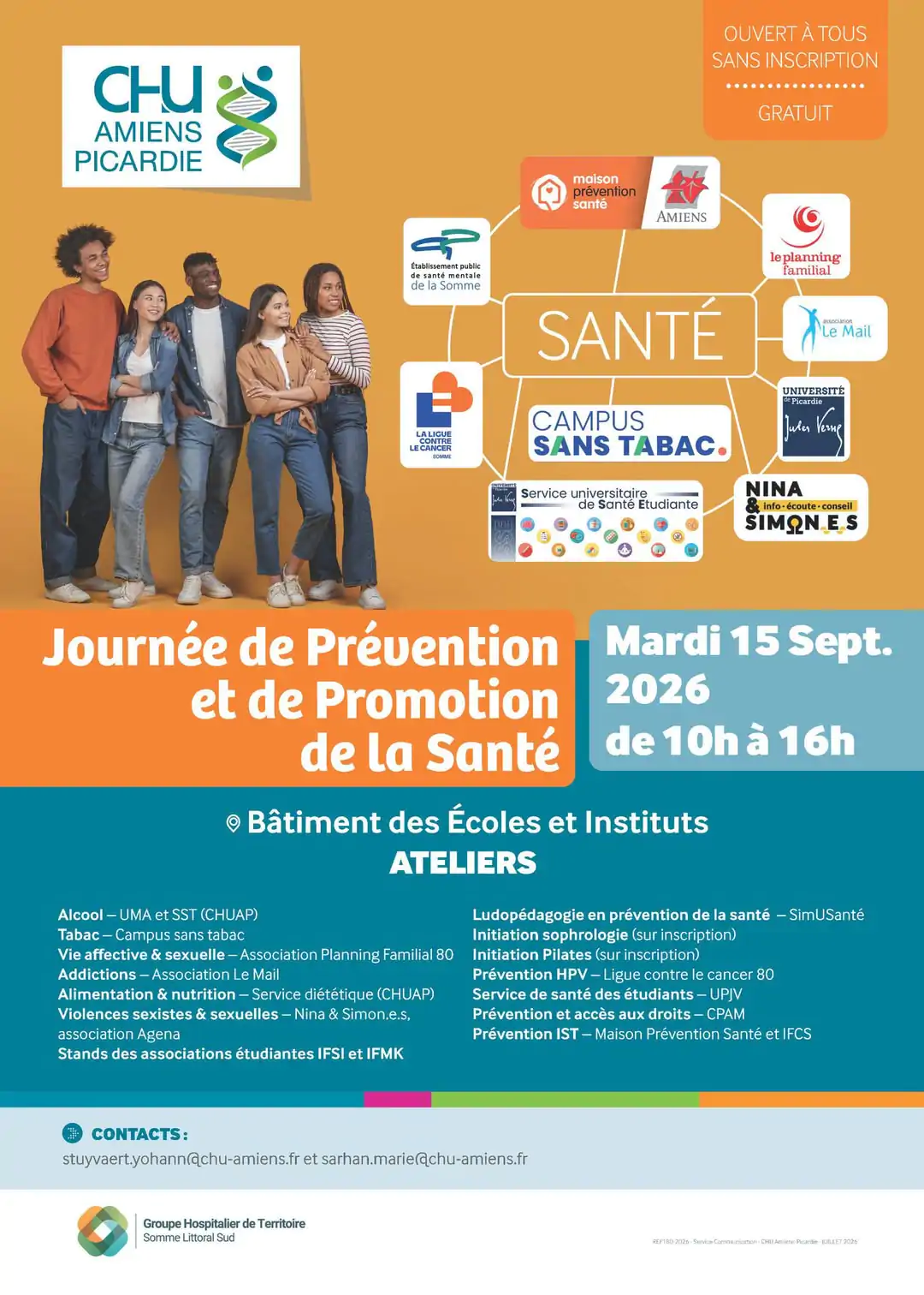 Journée de Prévention et de Promotion de la Santé