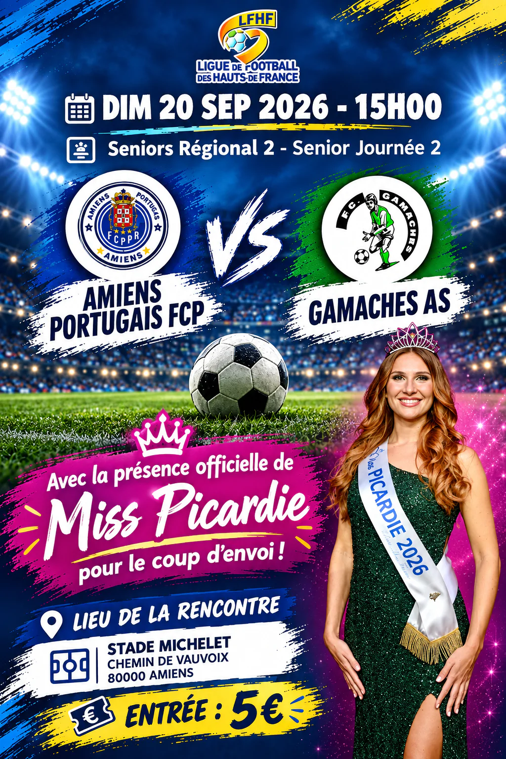 Matchs Fcporto portugais d’Amiens vs Gamache