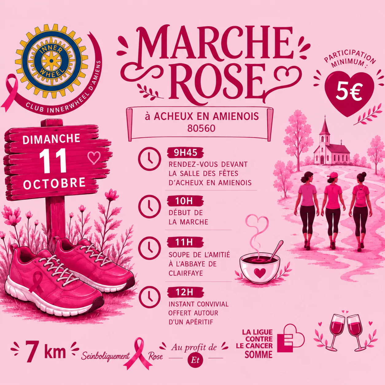 Marche Rose – Acheux-en-Amiénois