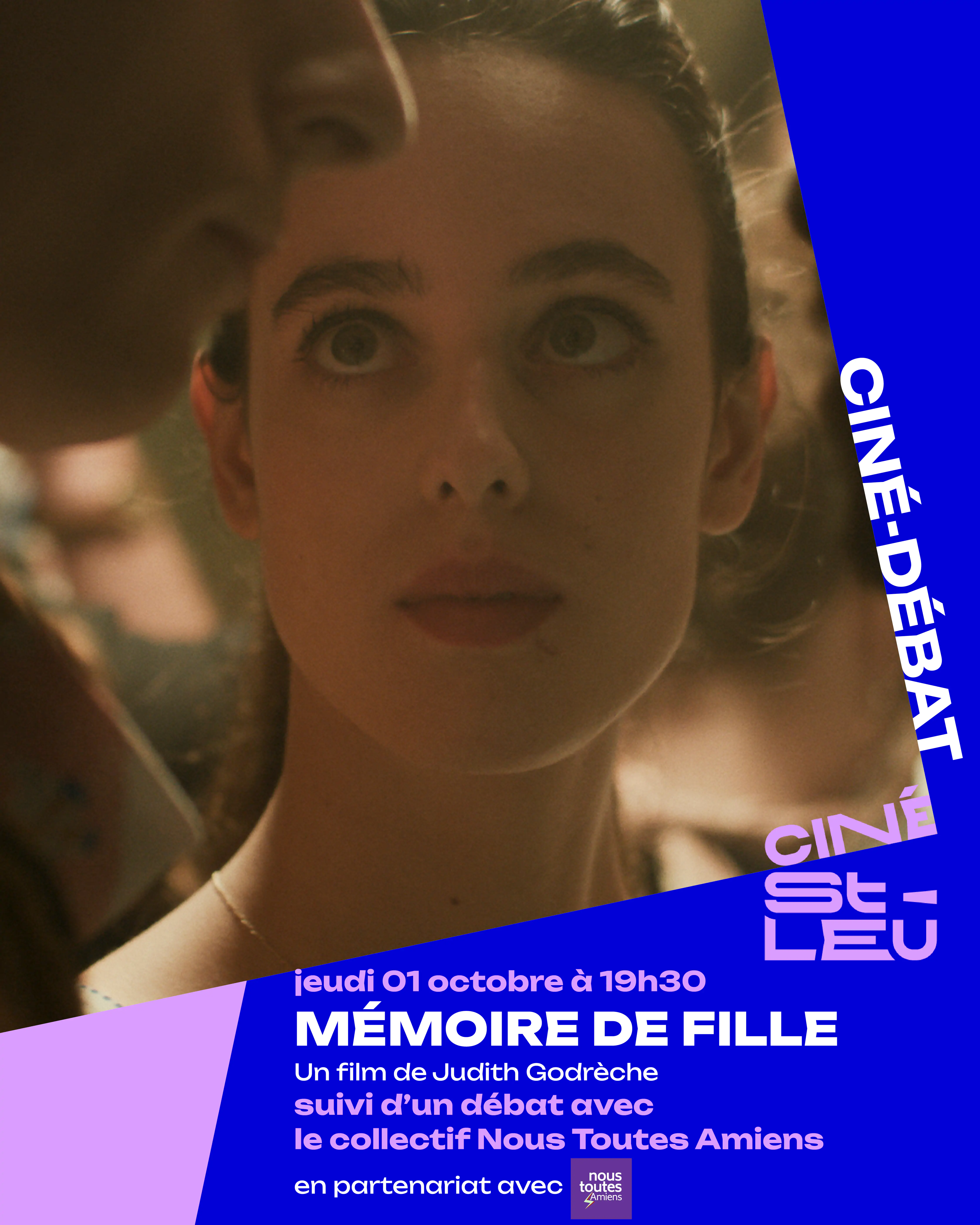 Ciné-Débat : "Mémoire de fille" de Judith Godrèche avec Nous Toutes Amiens