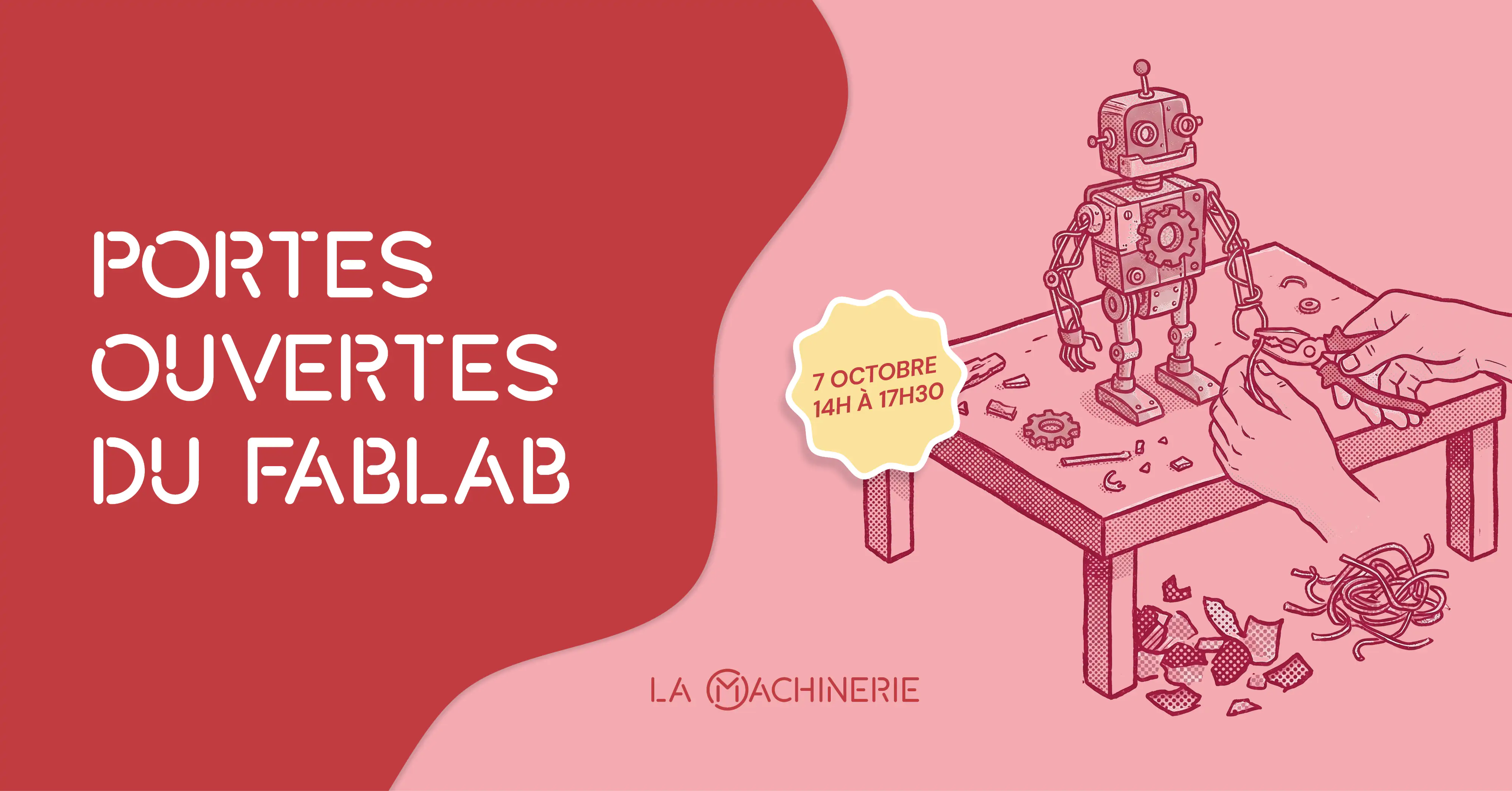 Portes ouvertes du Fablab (atelier de fabrication et de création)