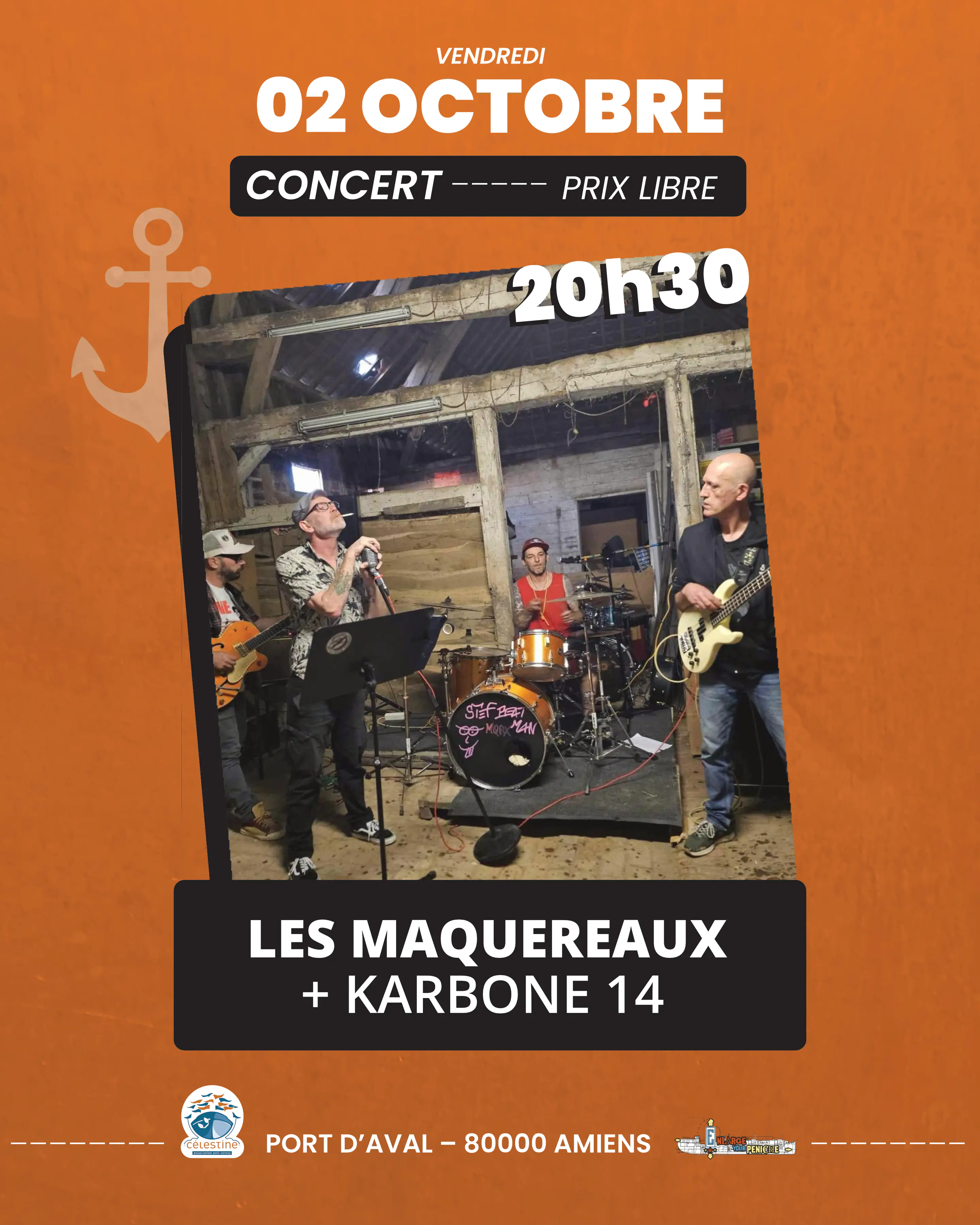 LES MAQUEREAUX + KARBONE 14