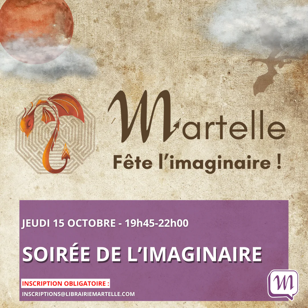Soirée de l'imaginaire à la librairie Martelle